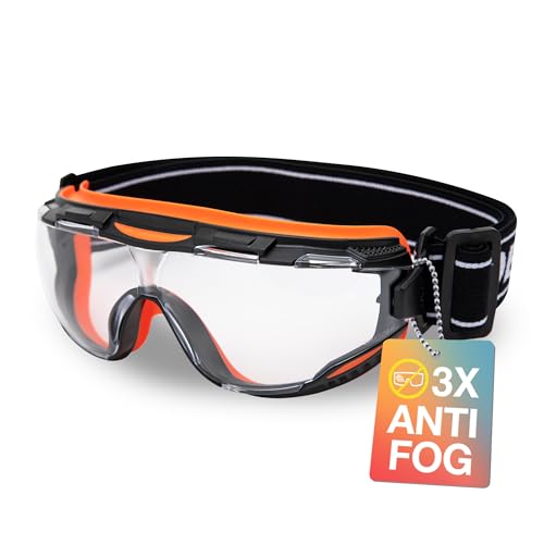 N Clear Lens/Orange Frame