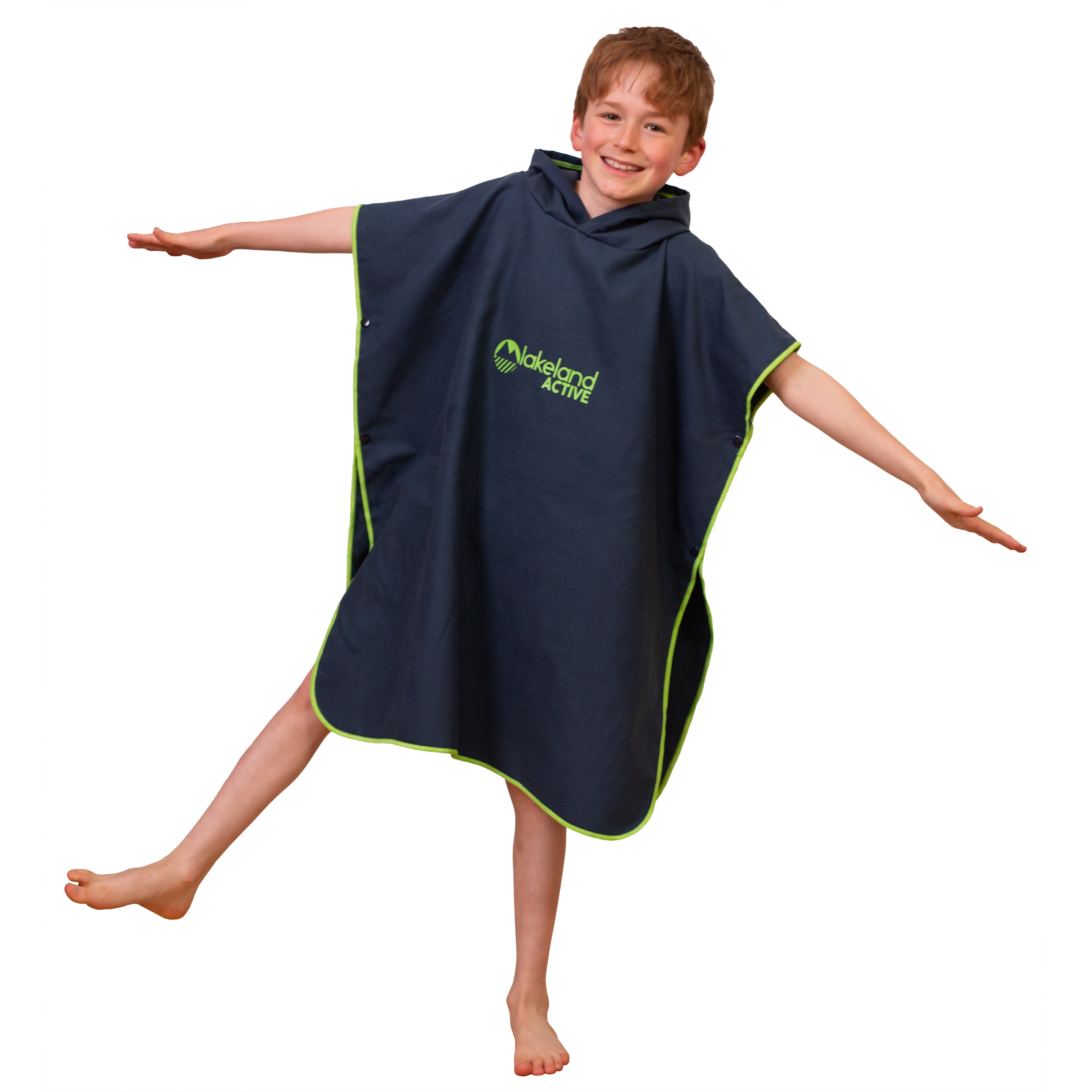 Quick Dry Changing Poncho for Kids - Waterproof & Lightweight Travel Beach Towel for Swimming, Camping, and Outdoor Activities