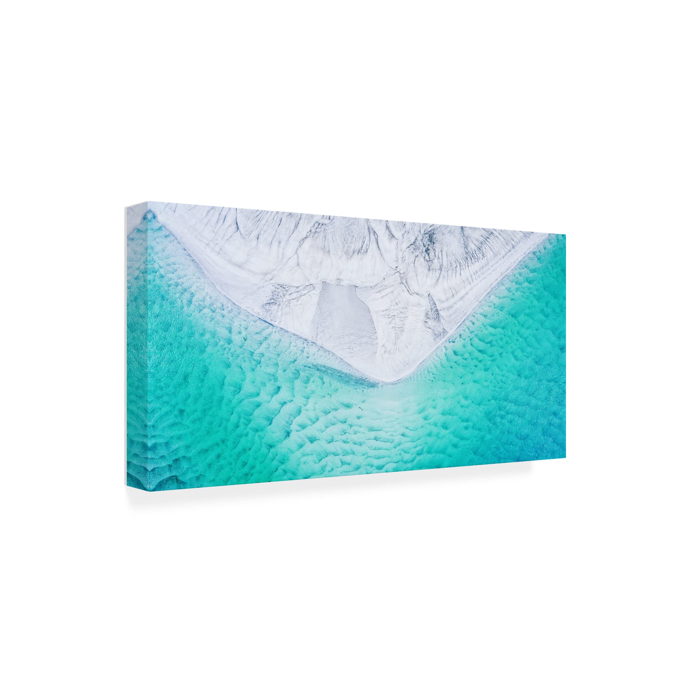 Trademark Fine Art 'Created by Nature 9' Canvas Wall Art by Beata Czyzowska Young - Stunning Landscape Painting for Living Room, Bedroom & Office Decor