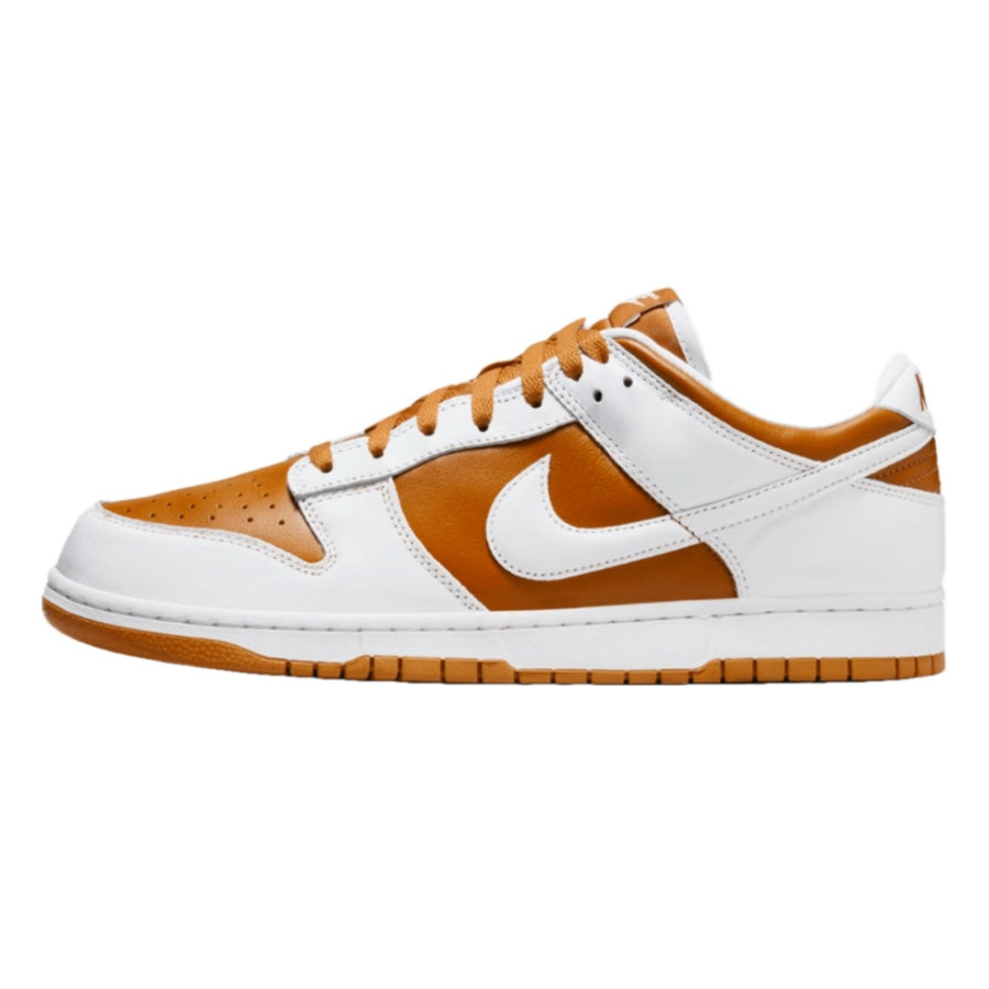 Nike Dunk Low QS CO.JP Reverse Curry Dark Curry White Sneakers - Stylish & Comfortable for Casual Wear, Street Fashion & Sneaker Collectors