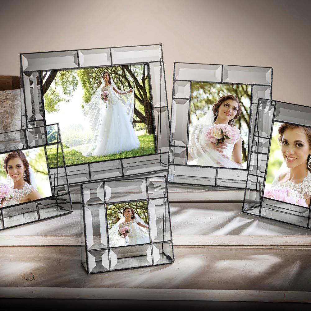 5x7 Clear Glass Picture Frame - Home & Office Décor for Photos