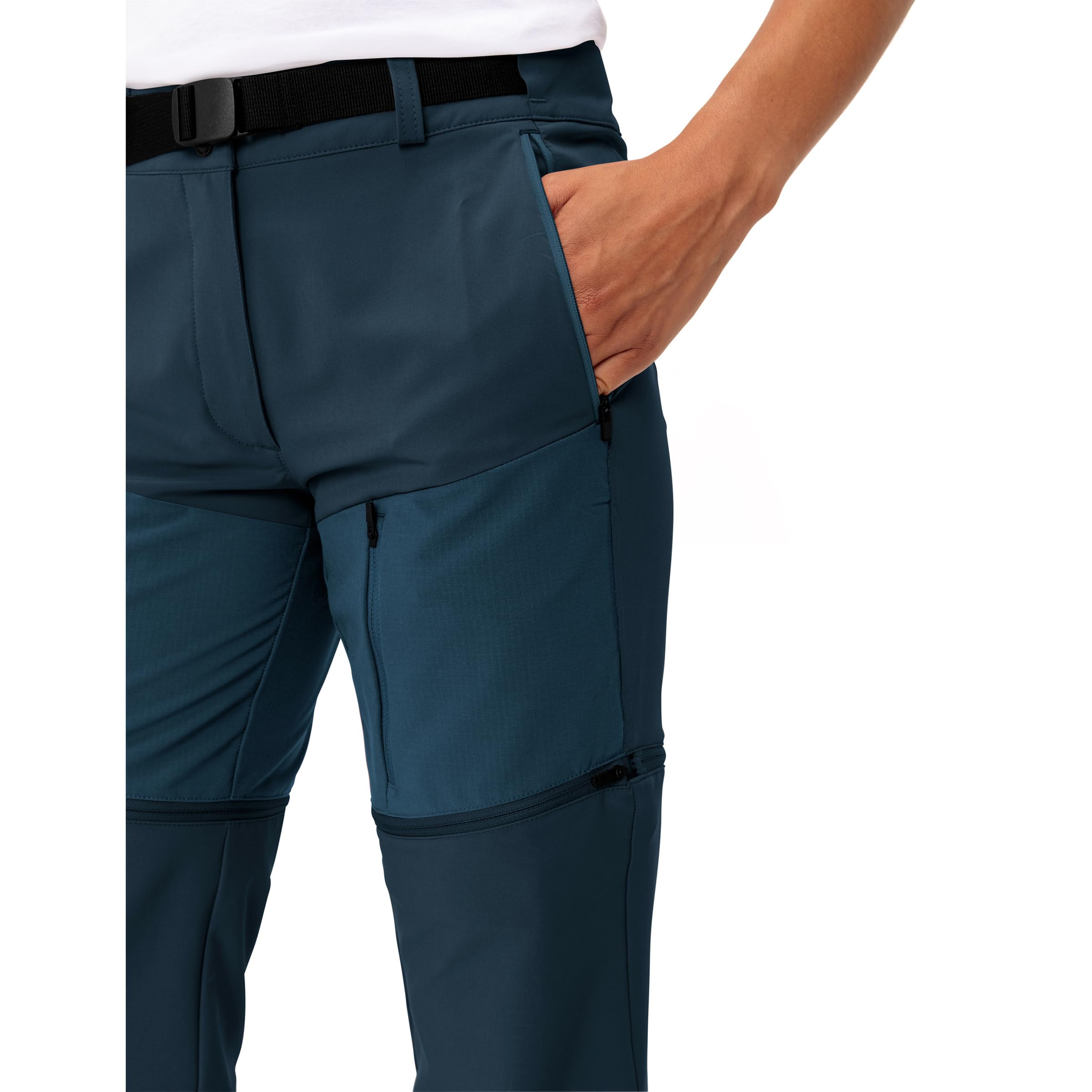 VAUDE Women's Elope ZO Pants - Lightweight Hiking & Travel Pants for Outdoor Adventures, Camping & Trekking