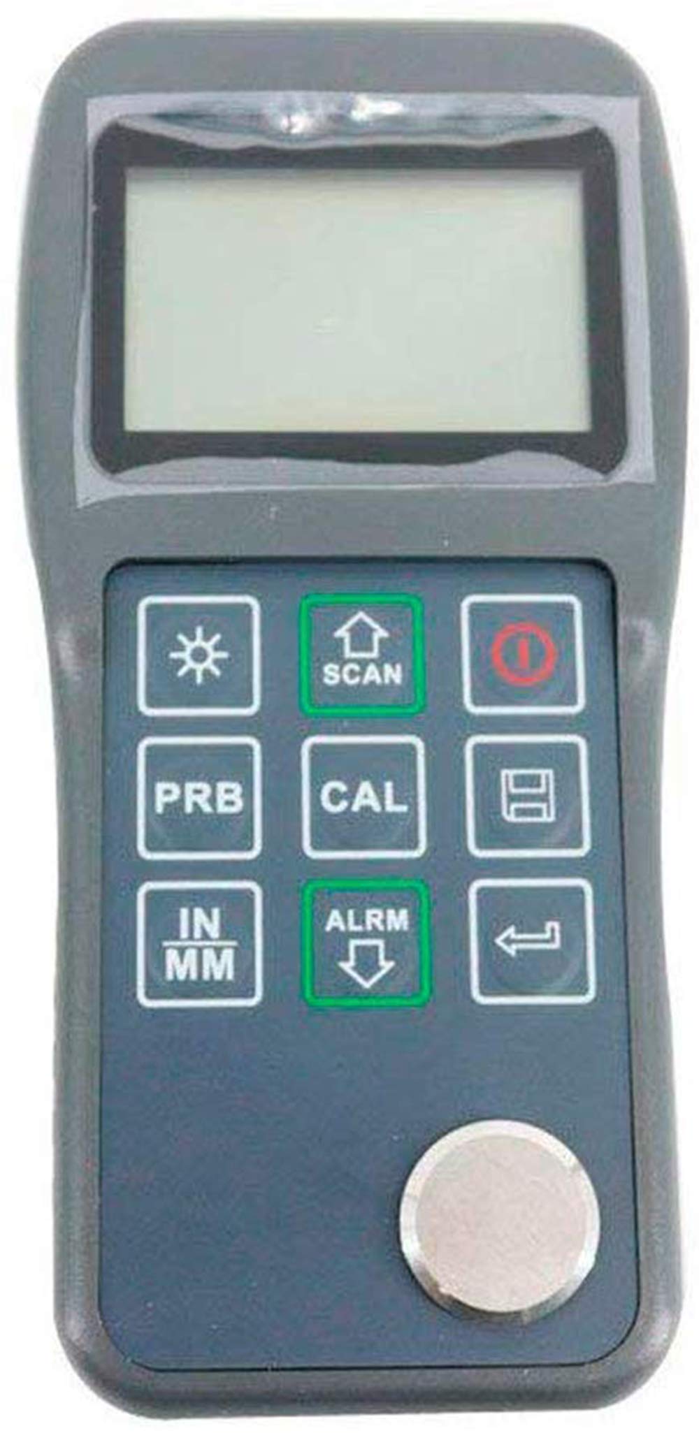 Professional Ultrasonic Thickness Gauge Tester 0.75-300mm (0.03-11.8inch) for Metal, Aluminum & Copper - High Precision 0.01mm Measurement - Ideal for Industrial Inspection, Pipeline Maintenance & Quality Control