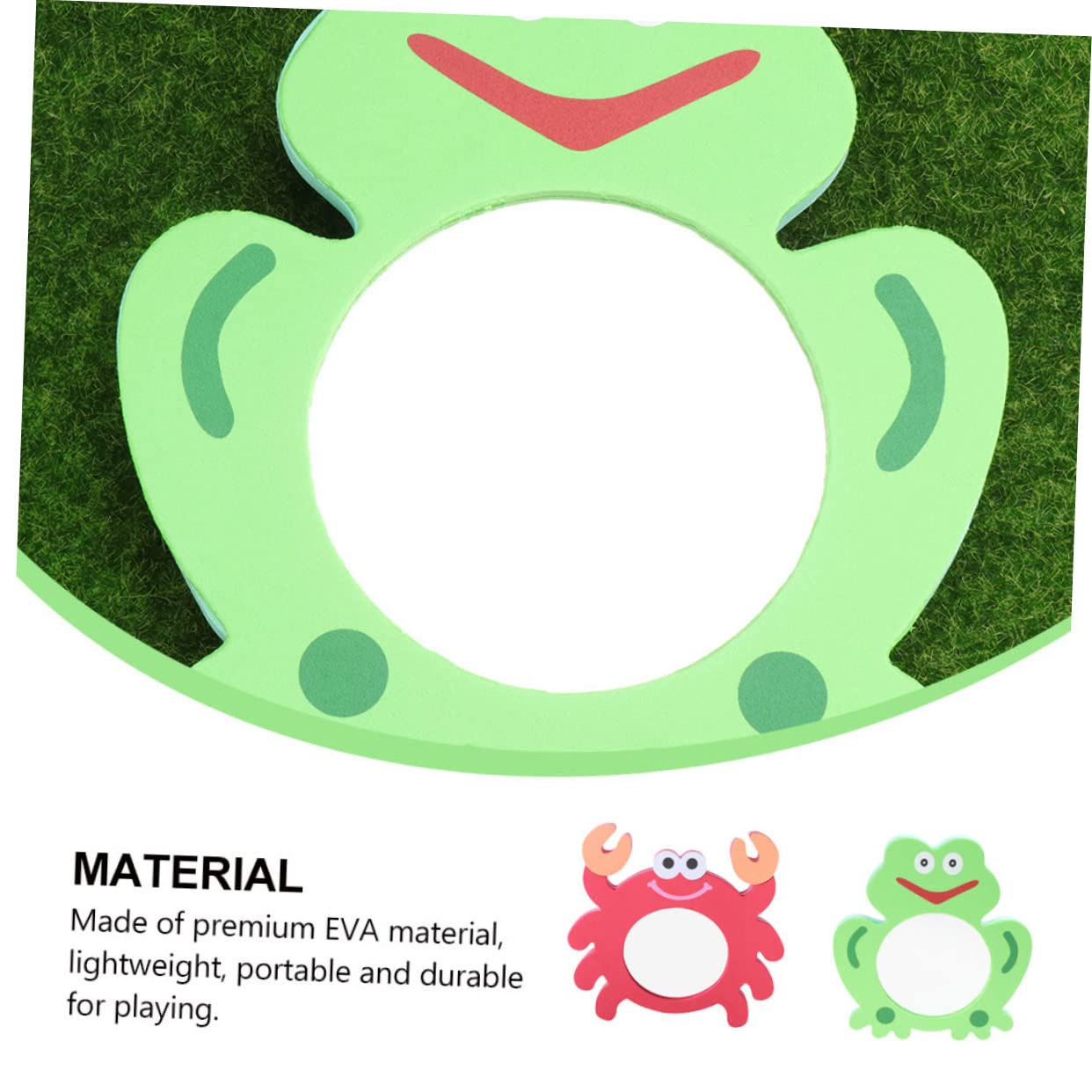VICASKY 20 Pcs Cartoon EVA Bathtub Mirror Toys for Kids - Waterproof Bath Time Fun, Floating Bathroom Accessories for Toddlers & Babies - Perfect for Sensory Play and Learning During Bath Time