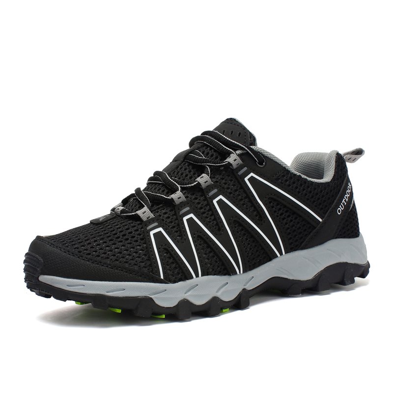 RUNMAXX Men's & Women's Hiking Shoes - Lightweight Quick-Drying Water Shoes for Fishing, Aqua Sports & Outdoor Adventures - Breathable Mesh Barefoot Sneakers for Beach, Kayaking & Trail Walking