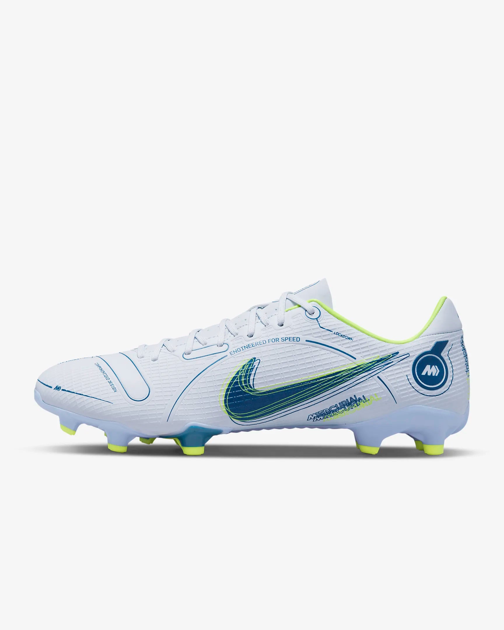 Nike Vapor 14 Academy FG/MG Soccer Cleats - Lightweight Football Shoes for Firm Ground & Artificial Turf - Perfect for Training, Matches & Competitive Play