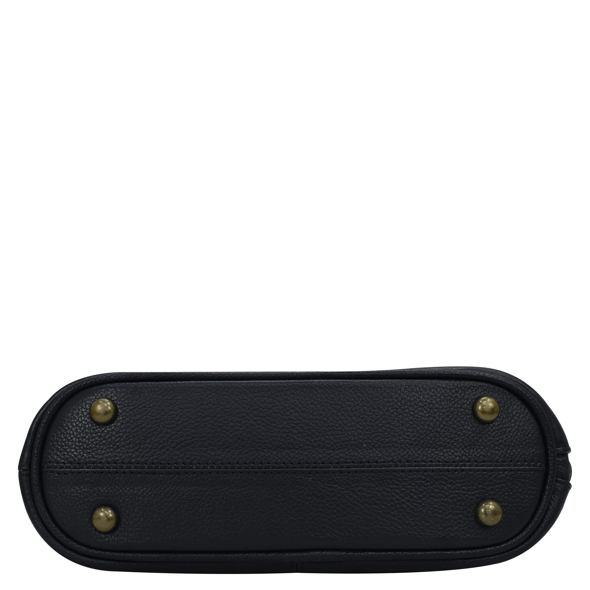 Anna by Anuschka Genuine Leather Crossbody Organizer Bag - Stylish & Functional Purse for Women, Travel, Work & Everyday Use