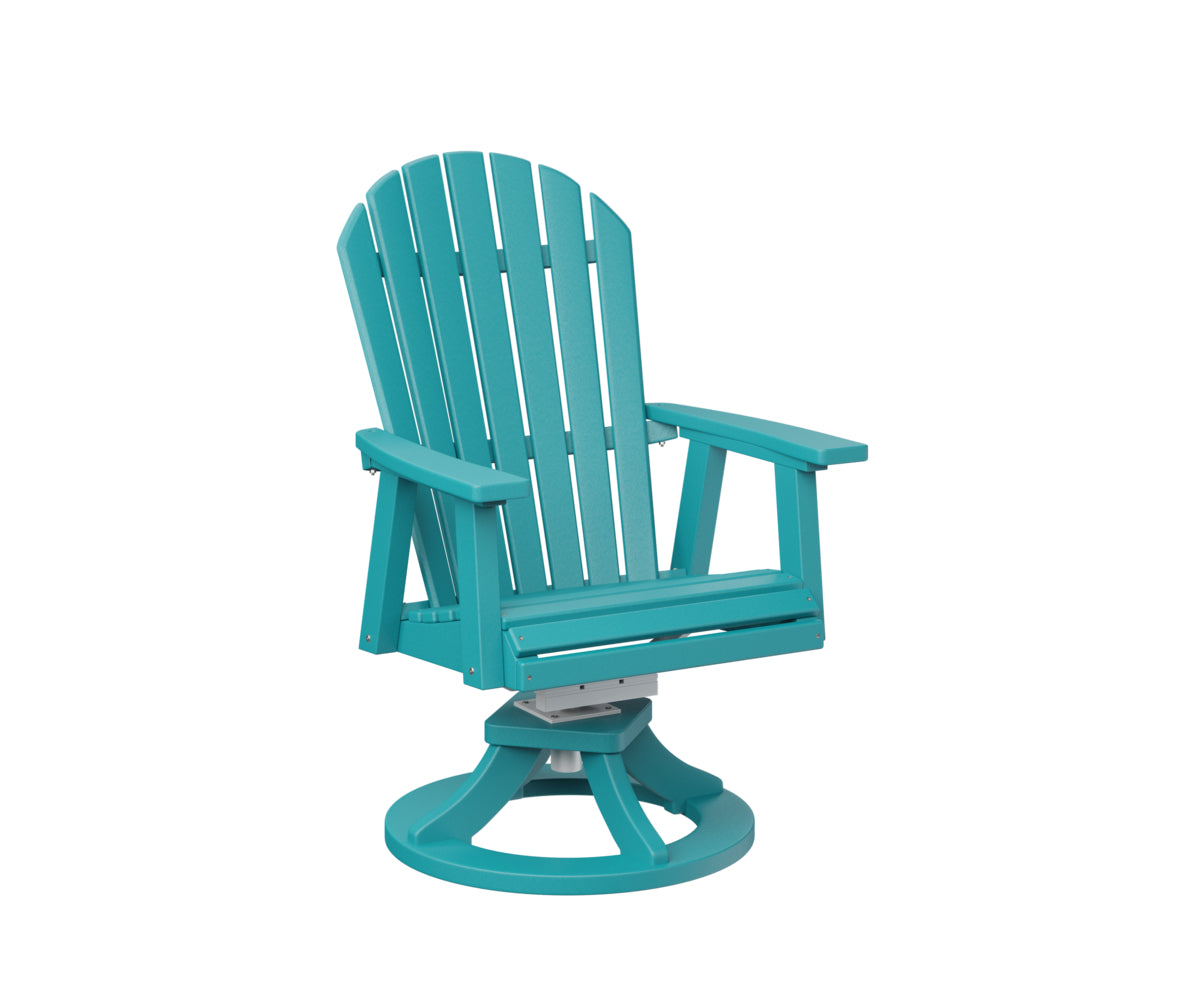 Berlin Gardens Comfo Back Swivel Rocker Dining Chair - Ergonomic Outdoor Patio Furniture for Relaxing & Dining - Perfect for Backyard, Garden, Poolside & Deck Use