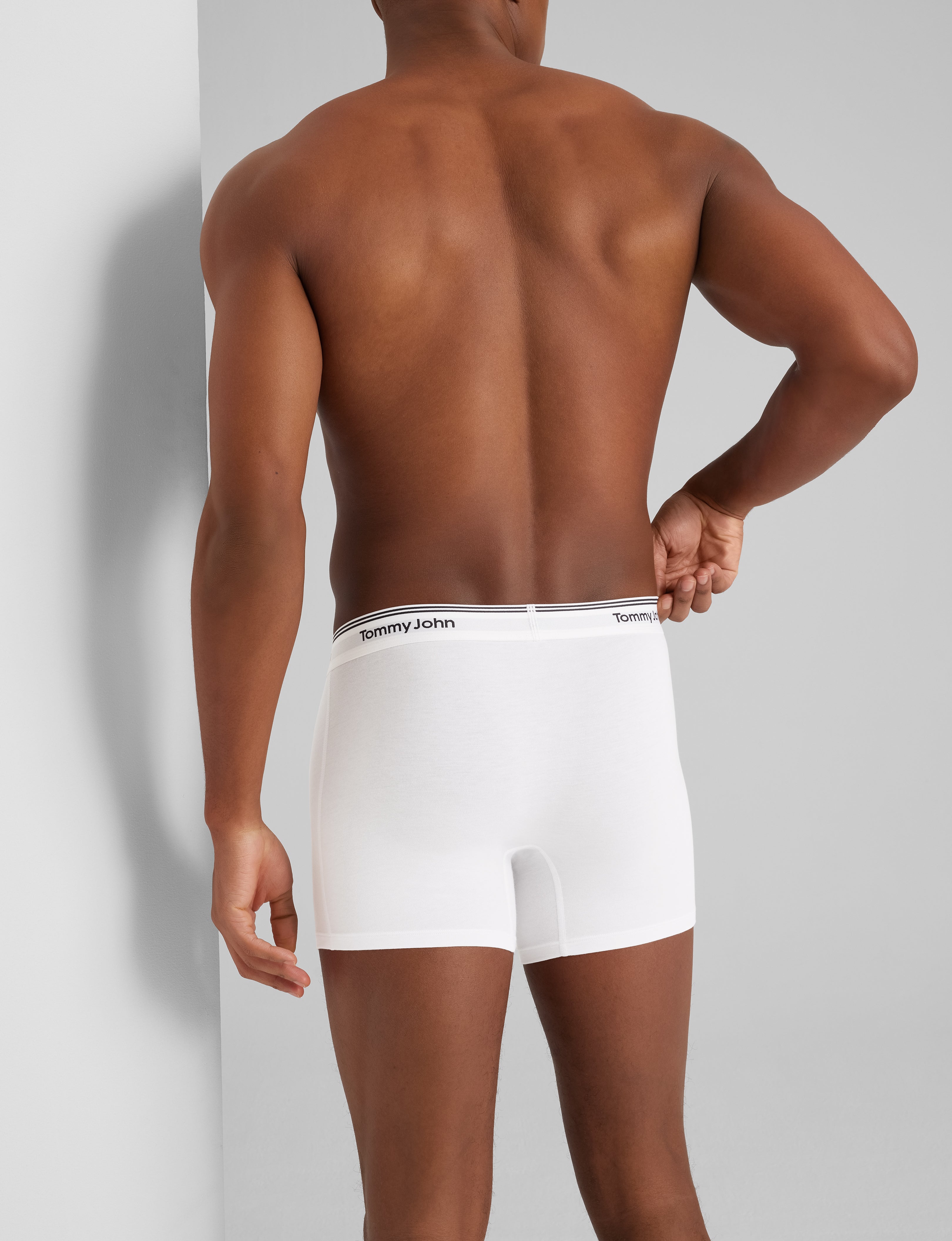 Premium Cotton Boxer Briefs for Men - 3 Pack Soft Breathable Underwear - Comfortable for Daily Wear, Workout & Travel