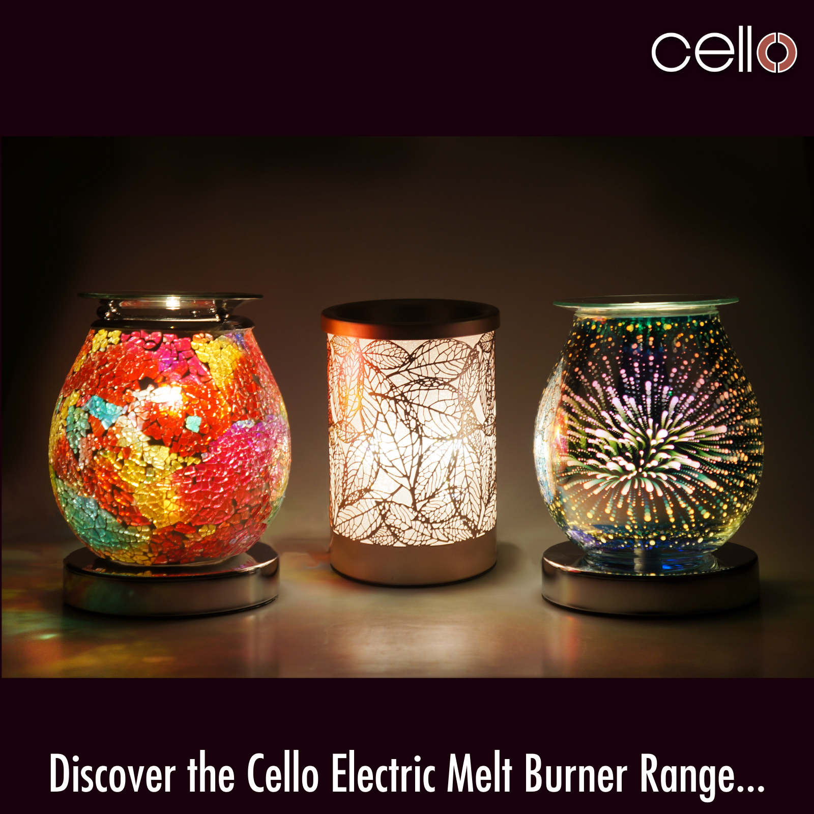 3D Pop Cello Electric Wax Warmer with Touch Control - Perfect for Aromatherapy, Home Decor, and Relaxation in Bedroom, Living Room, or Office