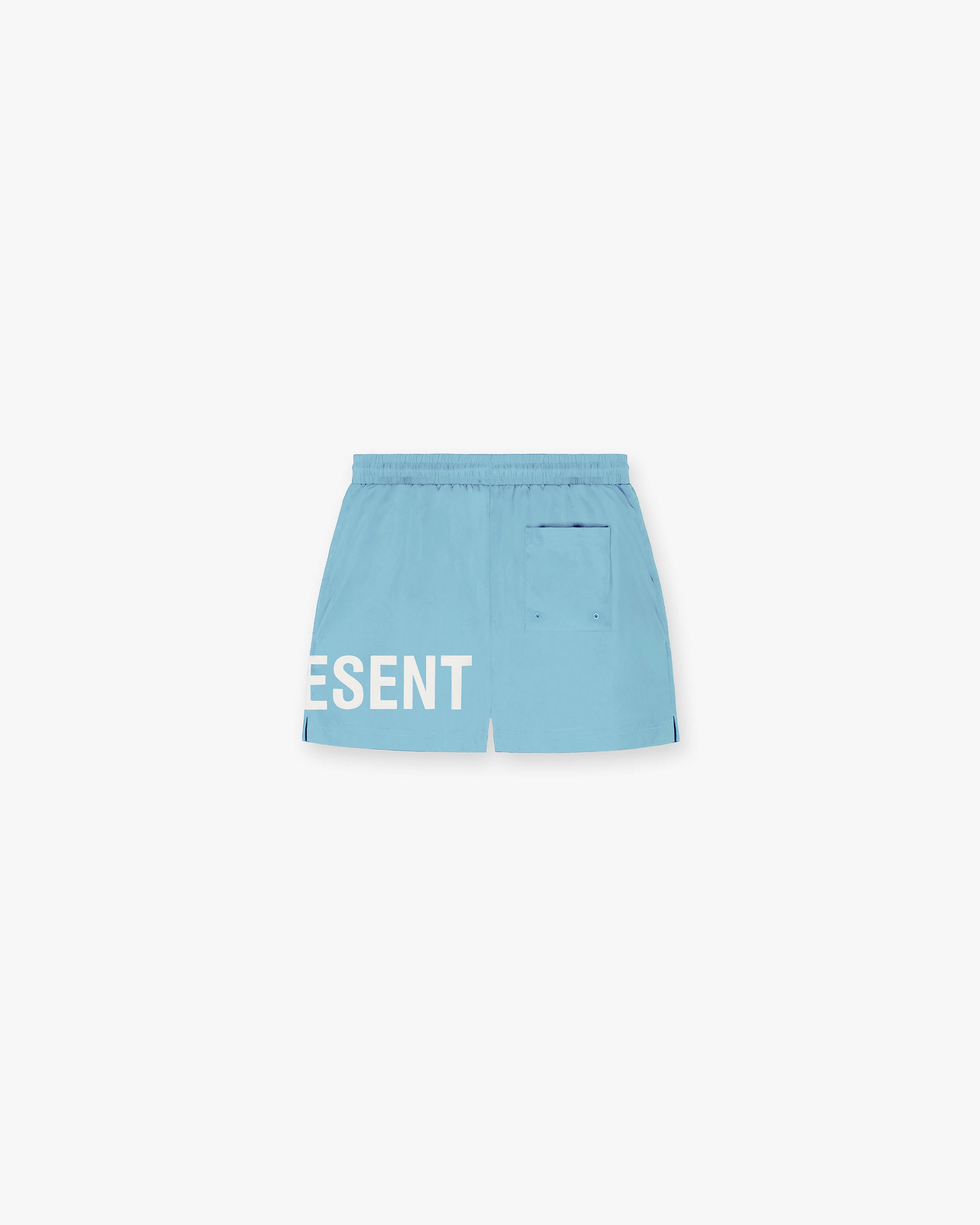 Men's Quick-Dry Swim Shorts Powder Blue - Comfortable & Stylish Beachwear for Swimming, Surfing & Summer Vacations