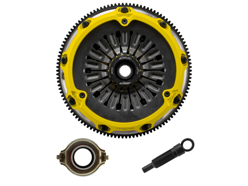 ACT EVO 10 5-Speed Performance Mod Twin XT Street Kit with Sprung Mono Drive Hub - 875ft/lbs Torque Capacity - Ideal for High-Performance Street Racing & Drifting