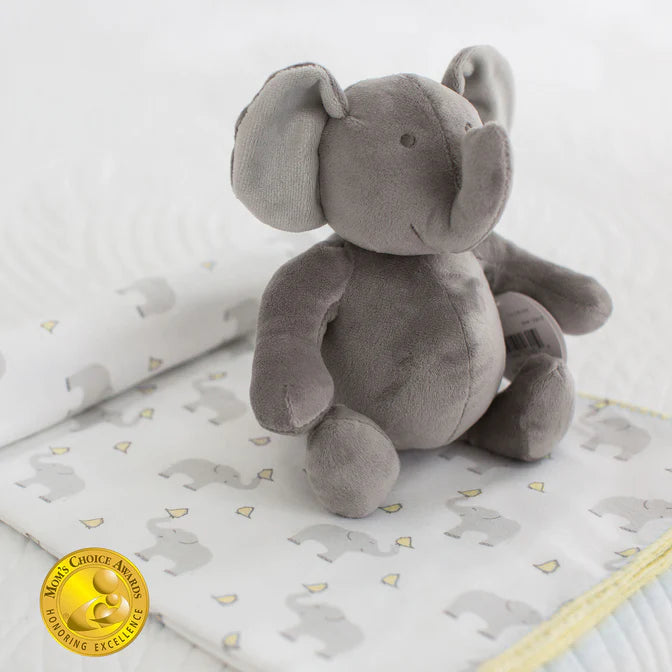 Swaddle Me Baby Blanket Set - Soft Pastel Yellow Cotton Infant Swaddling Blankets for Newborns | Perfect for Nursery, Baby Shower Gifts & Sleep Time Comfort | SKU: SD 009