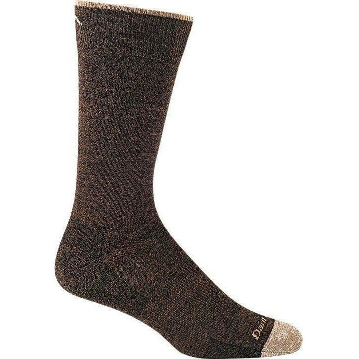 DARN TOUGH Solid Crew Lightweight Lifestyle Socks for Men - Comfortable Hiking, Running & Everyday Wear