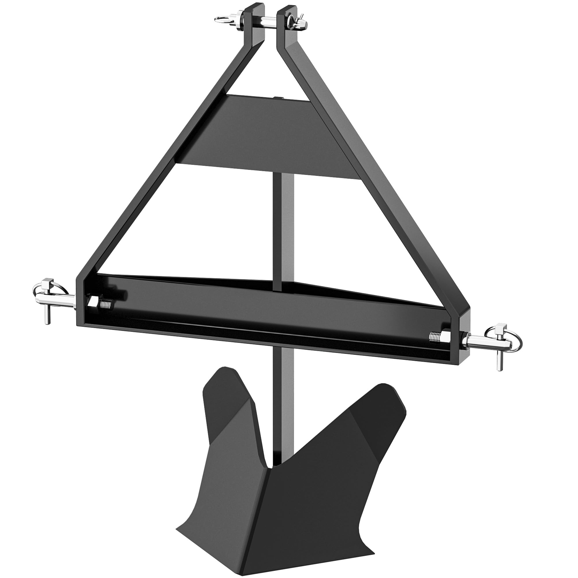 YITAMOTOR Cat 1 & Cat 0 Middle Buster - 3 Point Quick Hitch Tractor Attachment for Potato Harvesting & Furrow Plowing | Ideal for Farm Cultivation & Vegetable Gardening