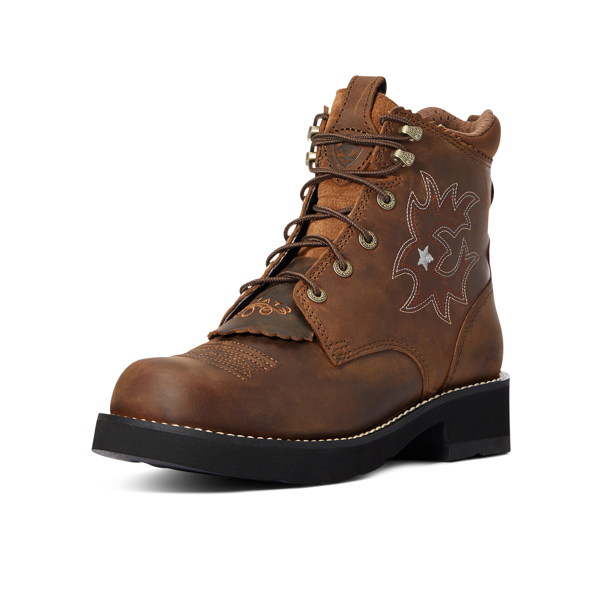 Ariat Women's Driftwood Brown Western Boots - Comfortable Cowgirl Boots for Riding, Work & Everyday Wear