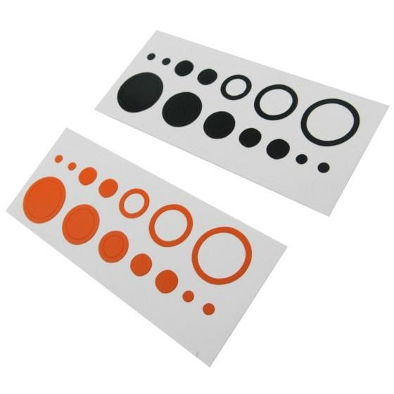 MAC Scope Lens Decals - High-Quality Gun Scope Stickers for Hunting & Shooting Sports | Perfect for Rifle Scopes, Binoculars & Tactical Gear Accessories