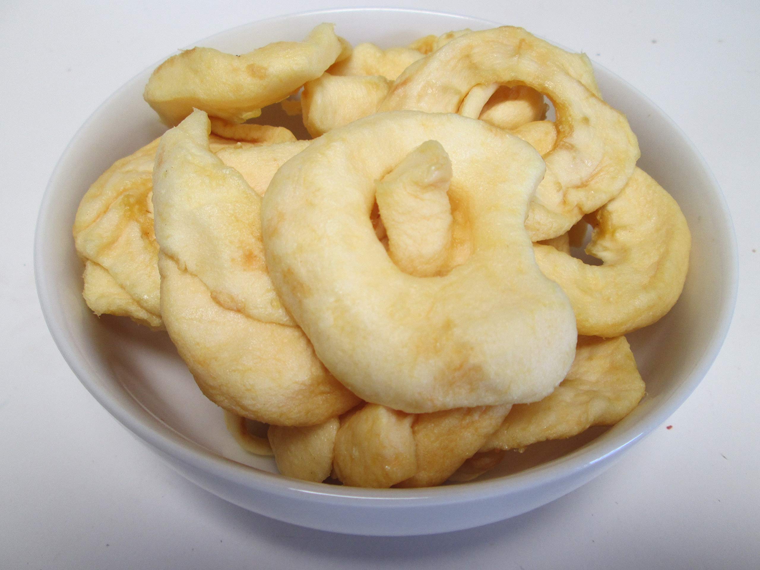 Premium Dried Apple Rings - 22 lbs Bulk Case | Natural & Unsweetened | Healthy Snack for Kids, Hiking, and Baking