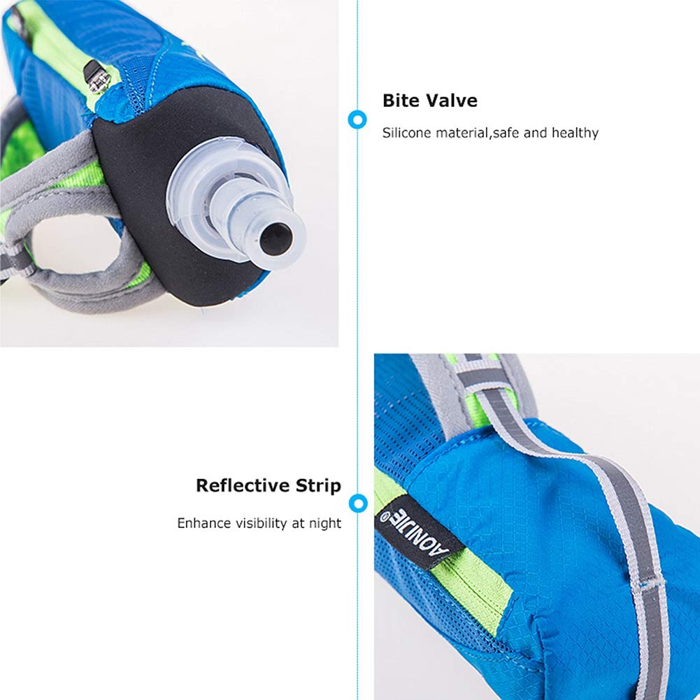 Aonijie 500ml Running Water Bottle with Hand Strap - Hydration Pack for Jogging & Hiking