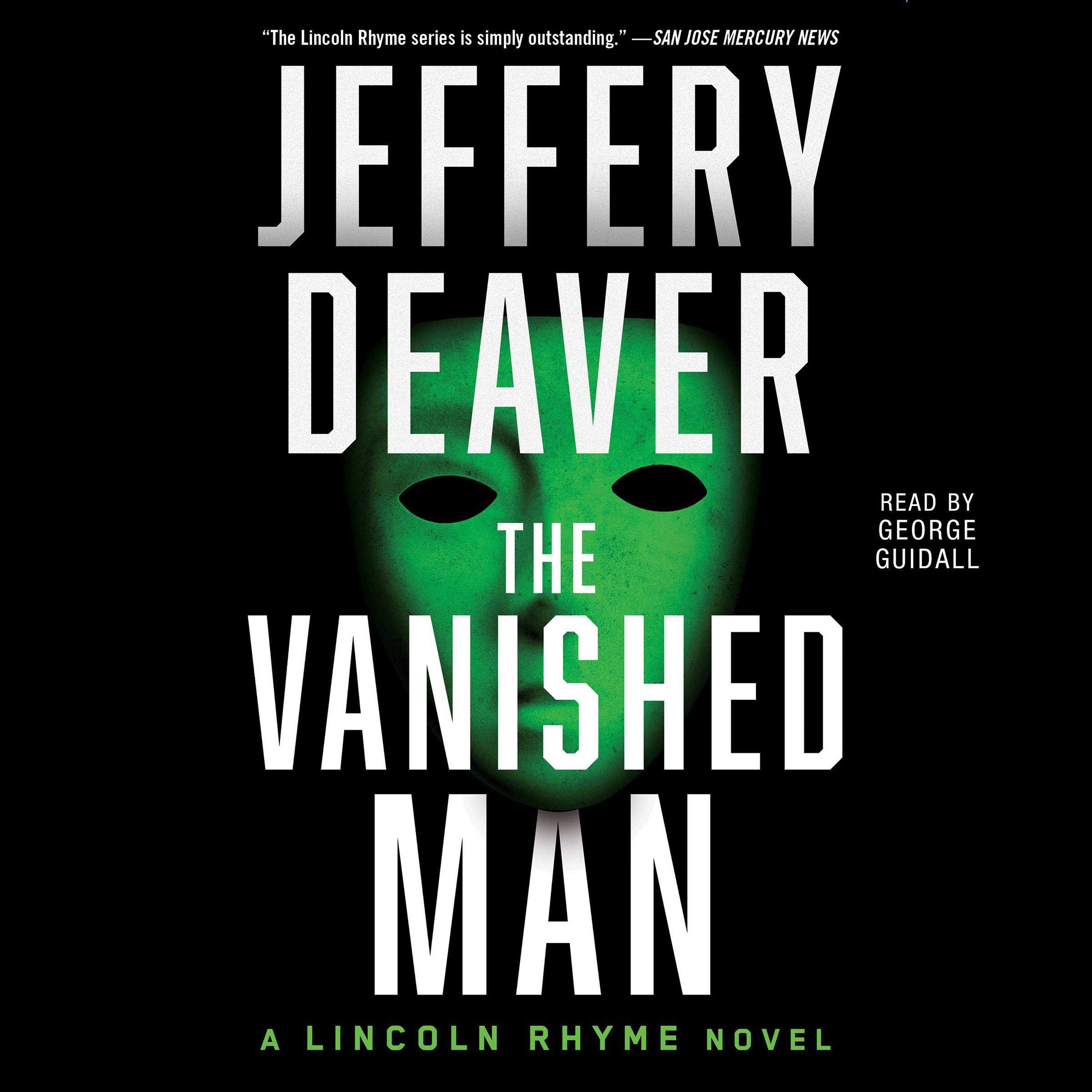 The Vanished Man: A Lincoln Rhyme Novel - Book 5 | Crime Thriller Mystery | Perfect for Mystery Lovers & Book Club Discussions