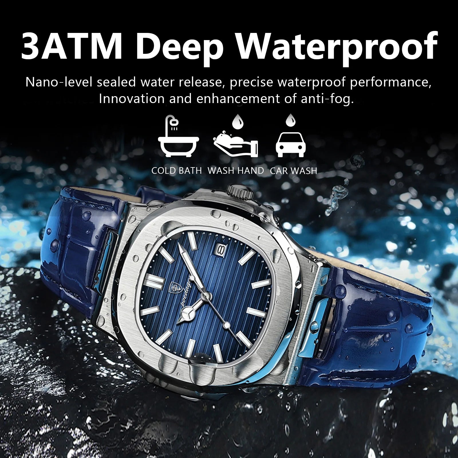 Ghost Smart Watch - Fitness Tracker with Heart Rate Monitor, Sleep Tracking & Waterproof Design for Men & Women - Perfect for Running, Swimming & Daily Activity Tracking