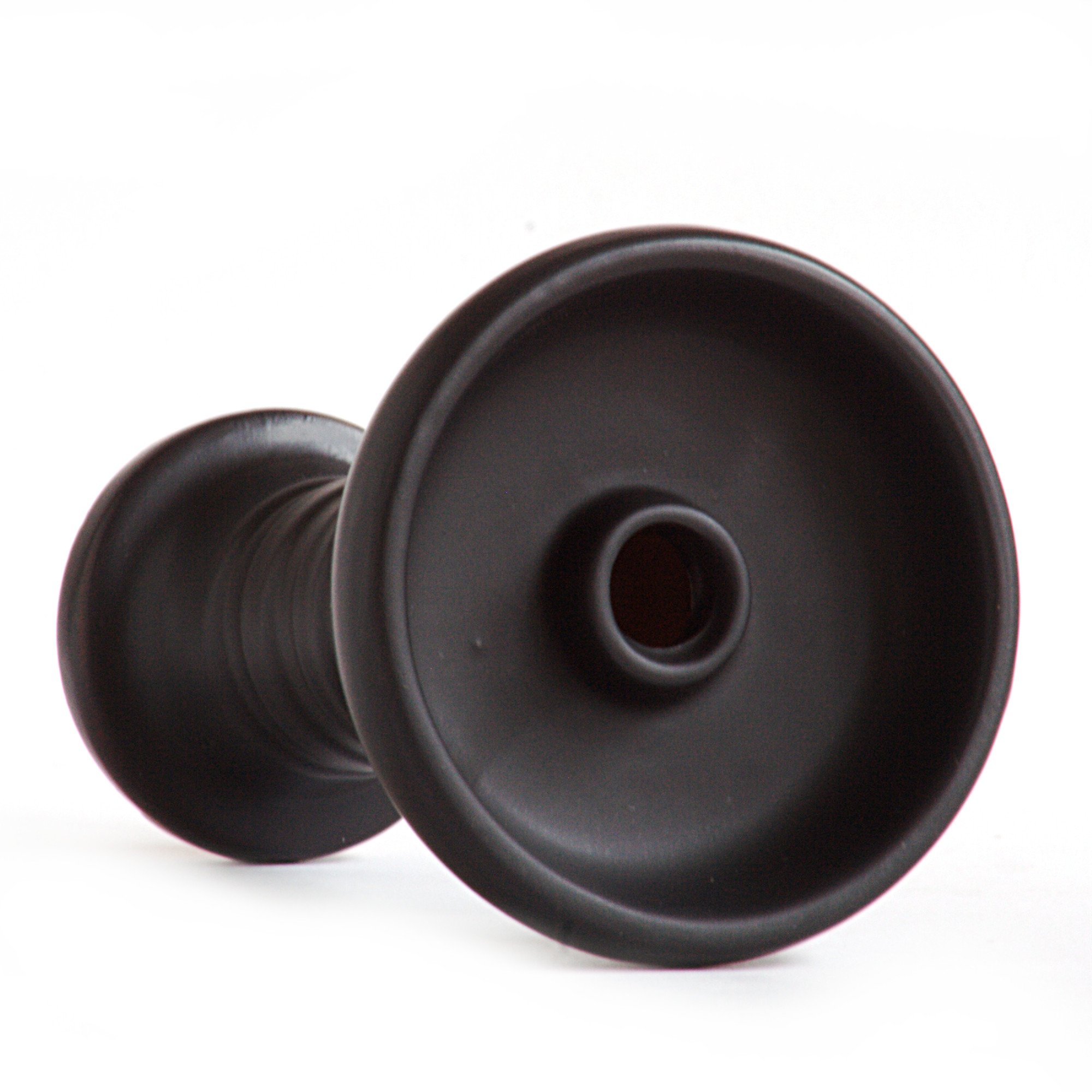 Premium MOB Funnel Clay Hookah Bowl - Black - Durable & Heat Resistant for Smooth Smoking Sessions - Perfect for Home Use, Parties & Hookah Lounges