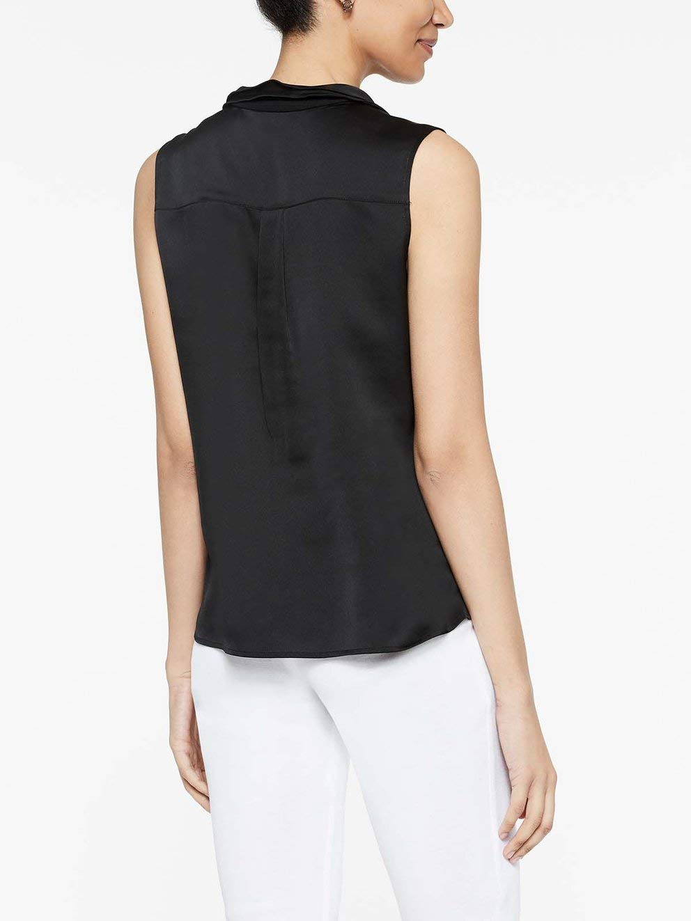 MISOOK Women's Sleeveless Blouse - Pullover Woven Tank Top for Women & Girls, Machine Washable, Lightweight Summer Top for Work, Casual & Vacation Wear
