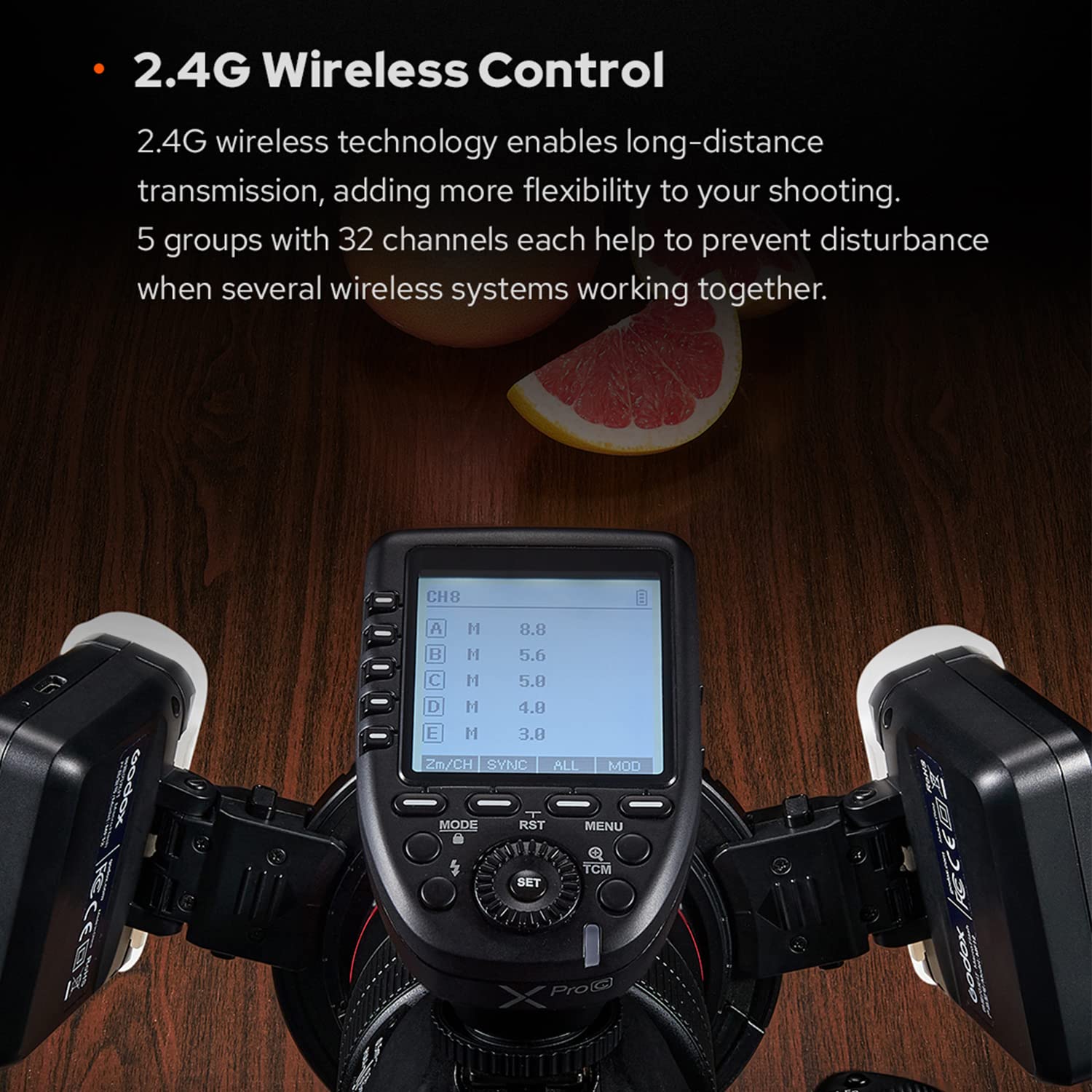 Godox MF12-K2 Macro Flash Kit - 2.4G Wireless TTL/M Mode Speedlight with Built-in Lithium Battery | Compatible with Nikon, Sony, Canon, Fuji, Olympus, Panasonic | Perfect for Product Photography, Jewelry Shots & Close-Up Macro Work