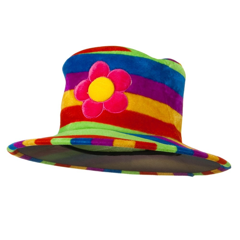 Stylish Rainbow Top Hats for Women & Men - Fashionable Party Accessories for Cosplay, Festivals & Special Events