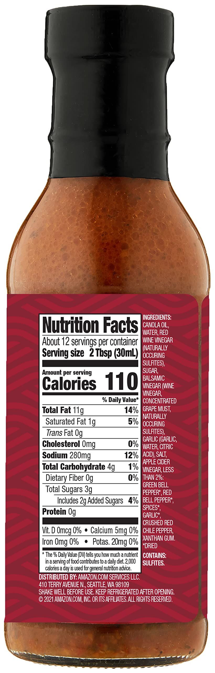 Aplenty House Vinaigrette Dressing - 12 Oz Bottle | Premium Salad Dressing for Healthy Eating | Perfect for Salads, Marinades & Dipping | Amazon Brand