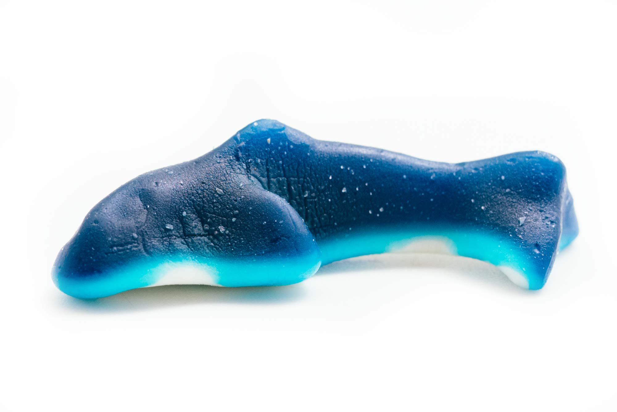 Blue Raspberry Gummy Sharks Candy - 5 LB Bulk Resealable Stand Up Bag - Novelty Shark Shaped Sweets for Parties, Holidays & Gift Baskets - Perfect for Birthday Celebrations, Halloween Treats & Office Snacks