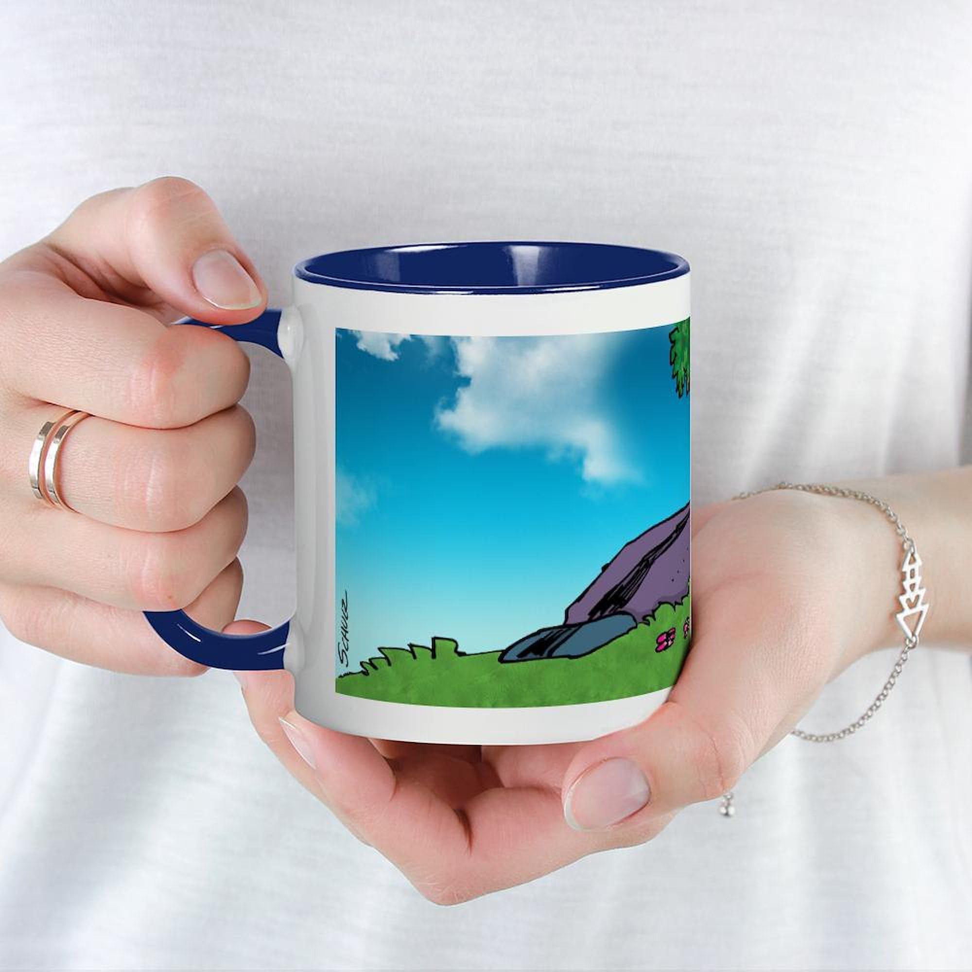 Nature Walk Ceramic Coffee Mug 11 oz (325 ml) - Perfect for Hiking, Camping & Outdoor Adventures | CafePress