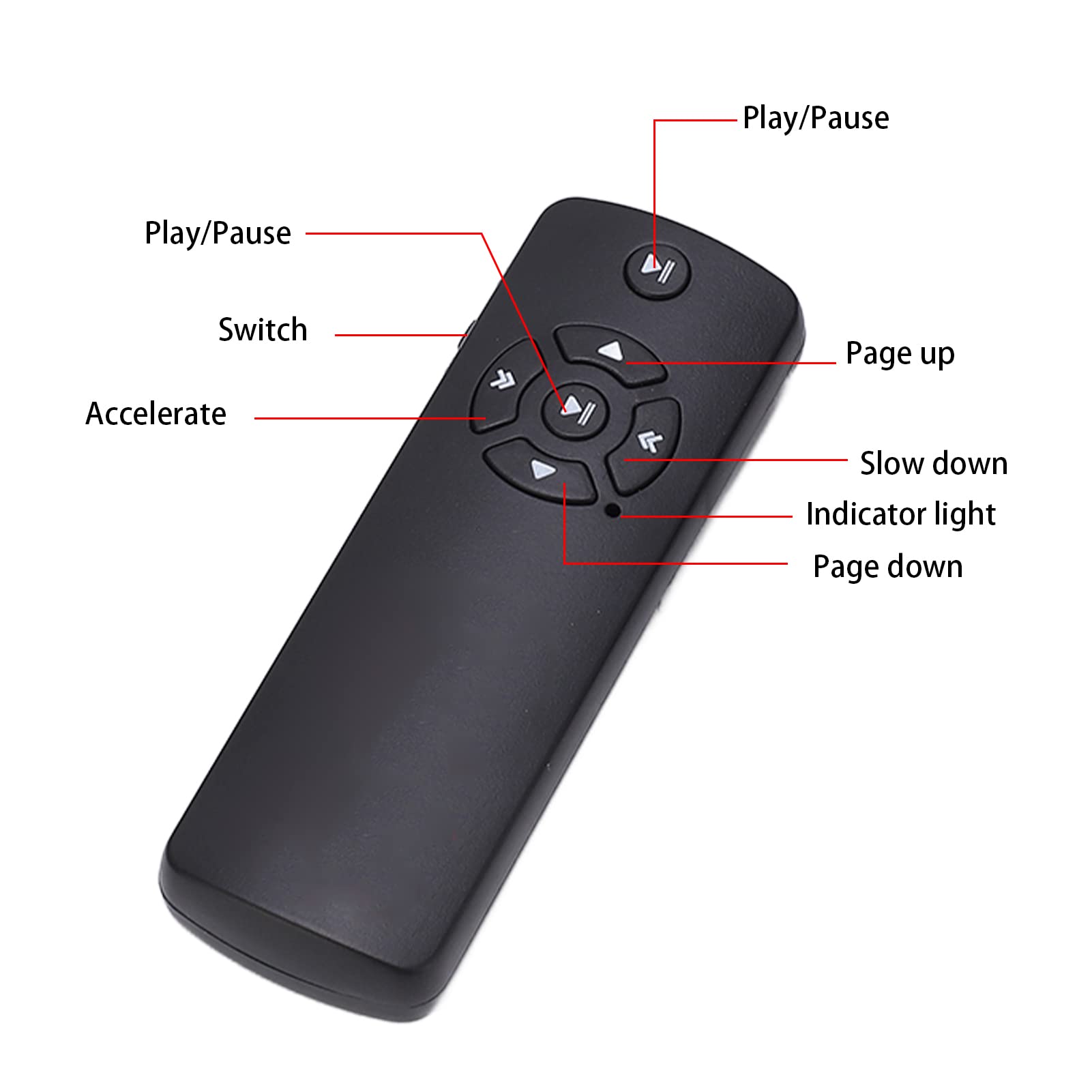 Bewinner Foldable Portable Teleprompter with Remote Control - Compatible with Smartphones, Tablets & DSLR Cameras (Includes 49mm-77mm Adapter Rings) - Perfect for Video Blogging, Live Streaming & Professional Presentations