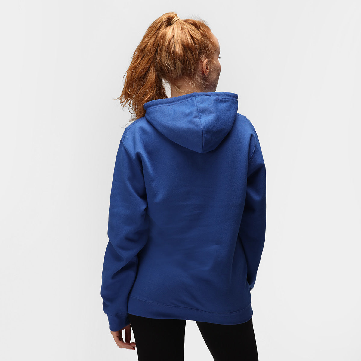Royal Blue Diamond Hoodie for Men & Women - Soft Fleece Pullover with Zipper Pocket - Perfect for Casual Wear, Gym & Outdoor Activities