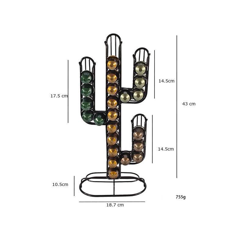 Premium Coffee Pod Capsule Organizer - Stackable Storage Holder for Keurig K-Cups & Nespresso Pods - Perfect for Kitchen Countertop & Office Use