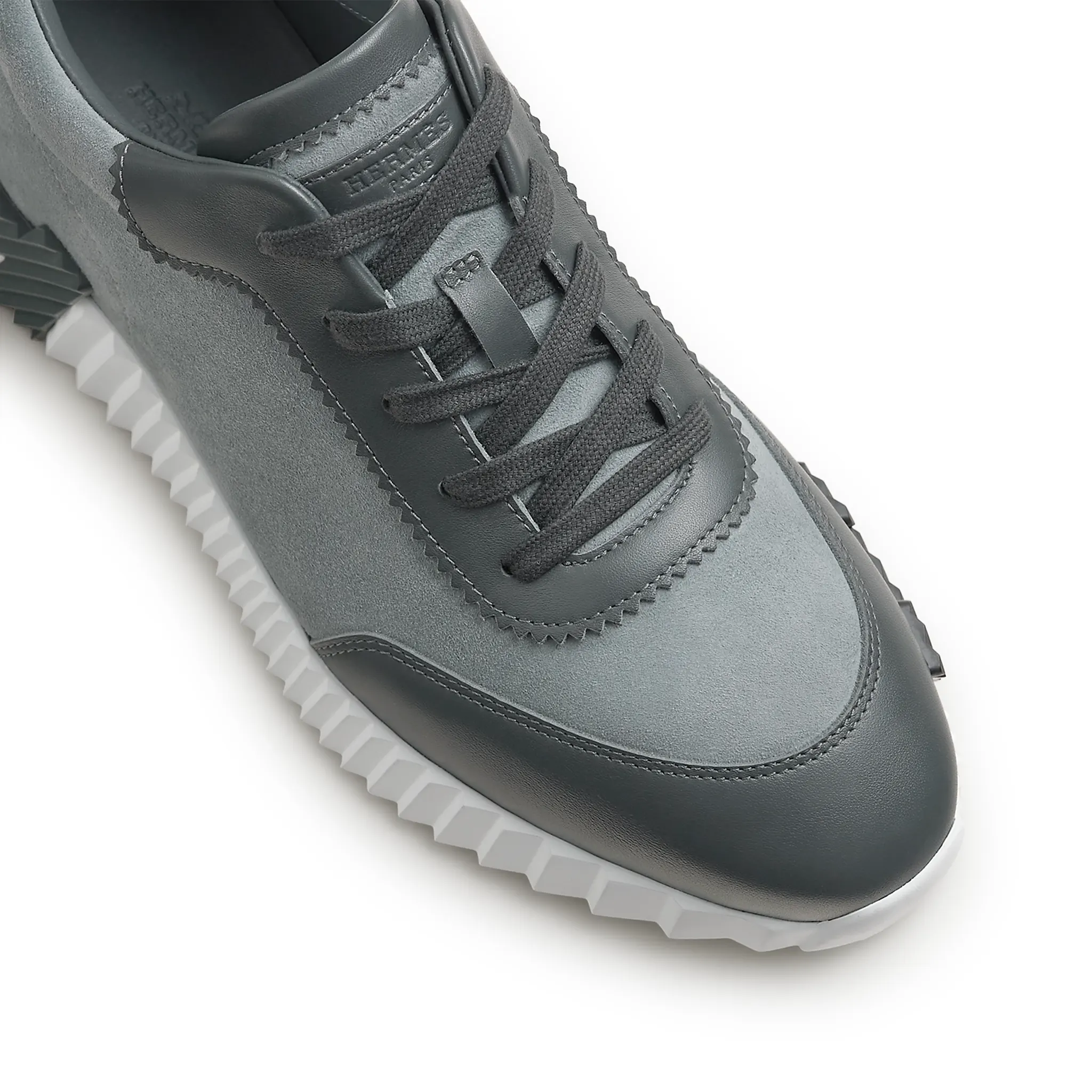 Hermès Paris Bouncing Sneaker - Men's Luxury Running Shoes in Storm Gray | Perfect for Casual Wear & Urban Fashion