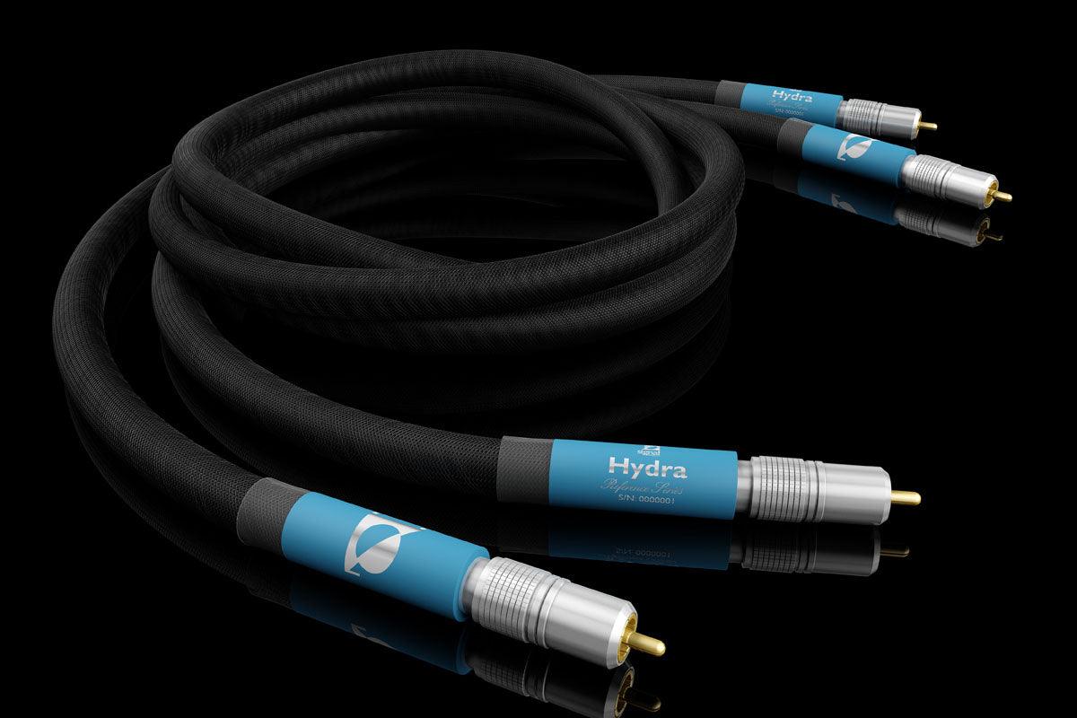 Premium RCA Audio Cable by Signal Projects - Hydra Interconnect for Hi-Fi Systems, Home Theater & Studio Equipment | High-Quality Stereo Connection for Turntables, Amplifiers & Speakers