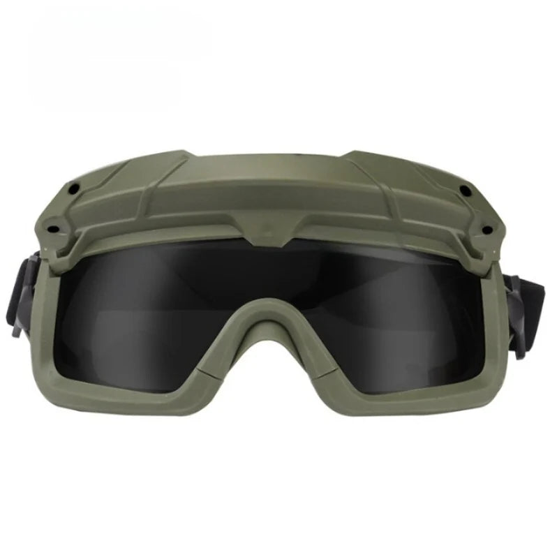 Anti Fog Tactical Goggles - Military Grade Ballistic Impact Protection for Airsoft & Paintball | UV Protection, Scratch Resistant for Outdoor Sports, Shooting Range & Safety Work