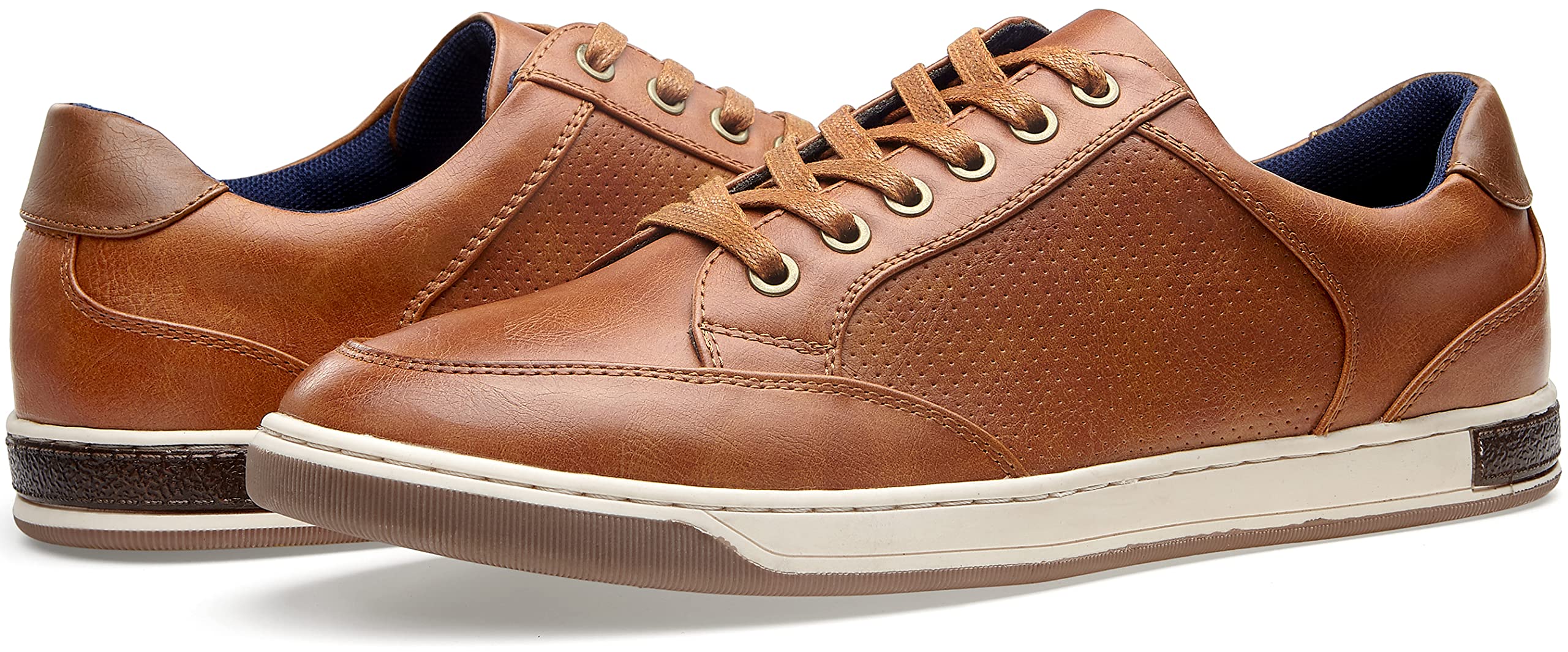 Jousen Men's Fashion Sneakers - Retro Casual Walking Shoes for Men | Lightweight Comfortable Sneakers for Everyday Wear, Gym & Street Style
