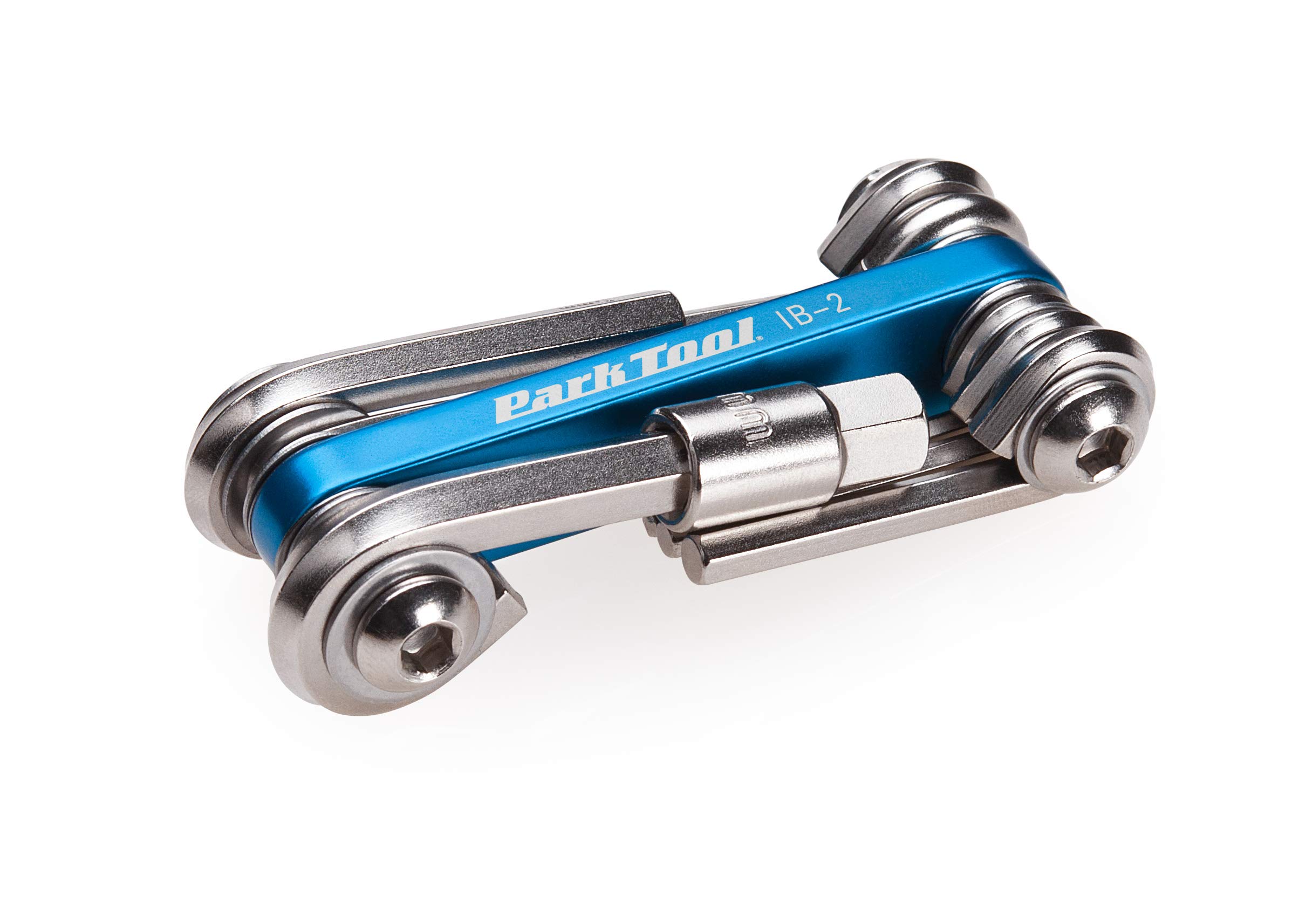 Park Tool IB-2 I-Beam Mini Folding Hex Key Set with Screwdriver & Torx Bits - Perfect for Bike Repair & Maintenance at Home or On-the-Go