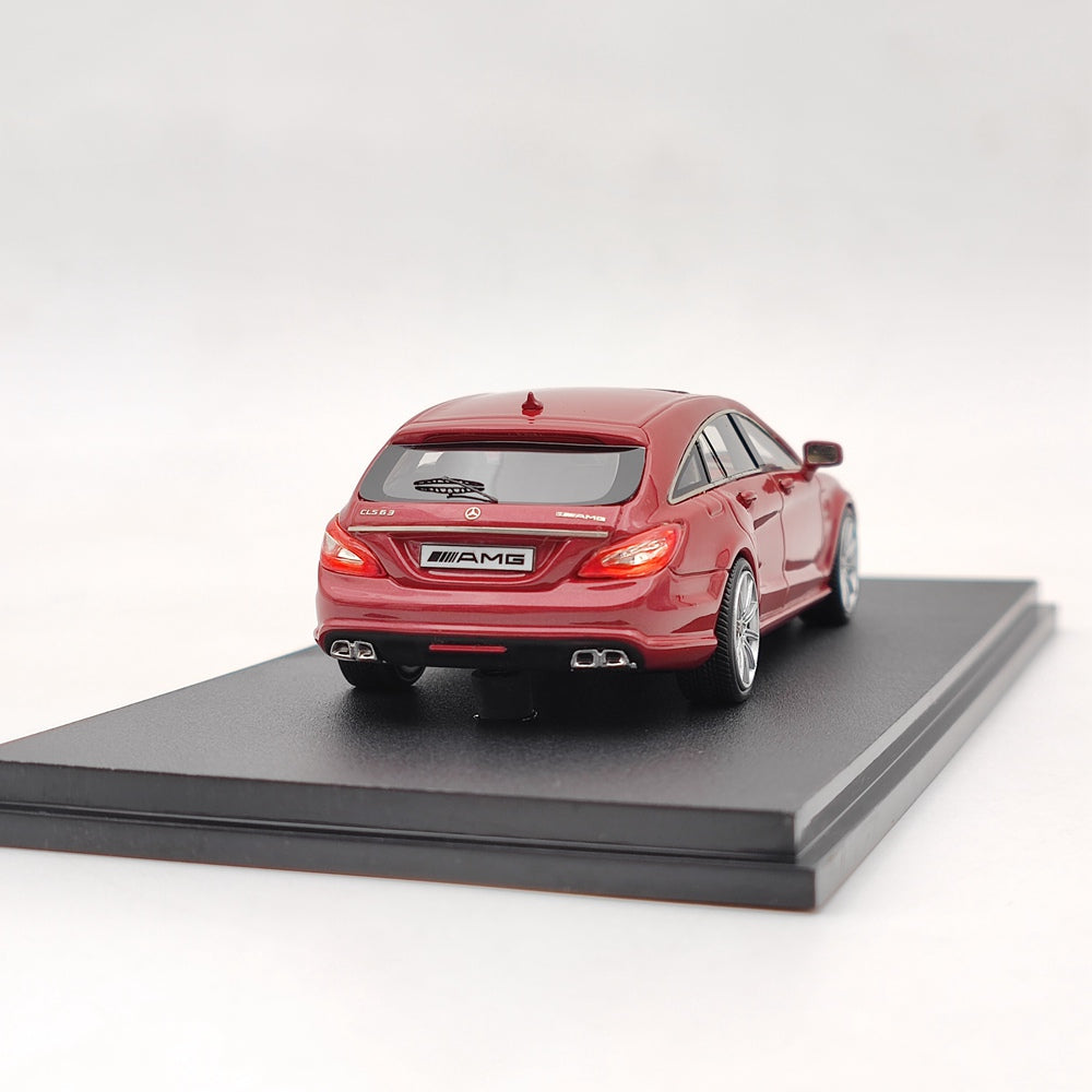 1/43 Scale Mercedes Benz AMG CLS63 Shooting Brake S Model - Red Resin Diecast Car - Limited Edition Collectible - Perfect for Display, Gifts & Car Enthusiasts