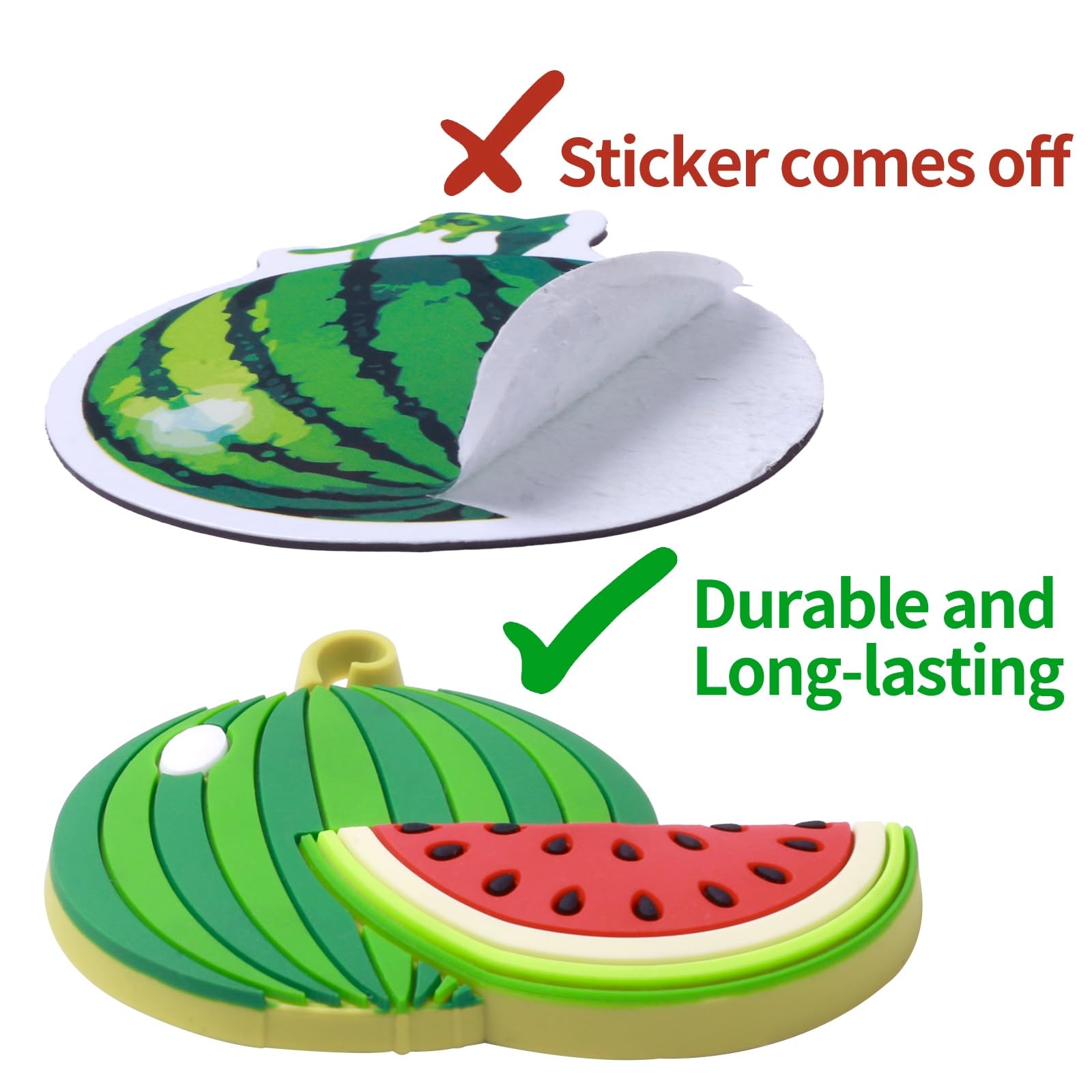 SUPINEEDO Strong Magnetic Rubber Fridge Magnets for Toddlers 1-3 Years - Cute Fruit Shaped Refrigerator Magnets for Kids, Baby Learning Toys & Children's Gifts - Perfect for Whiteboards, Fridges, Dishwashers & Ovens (Educational Play & Kitchen Fun)