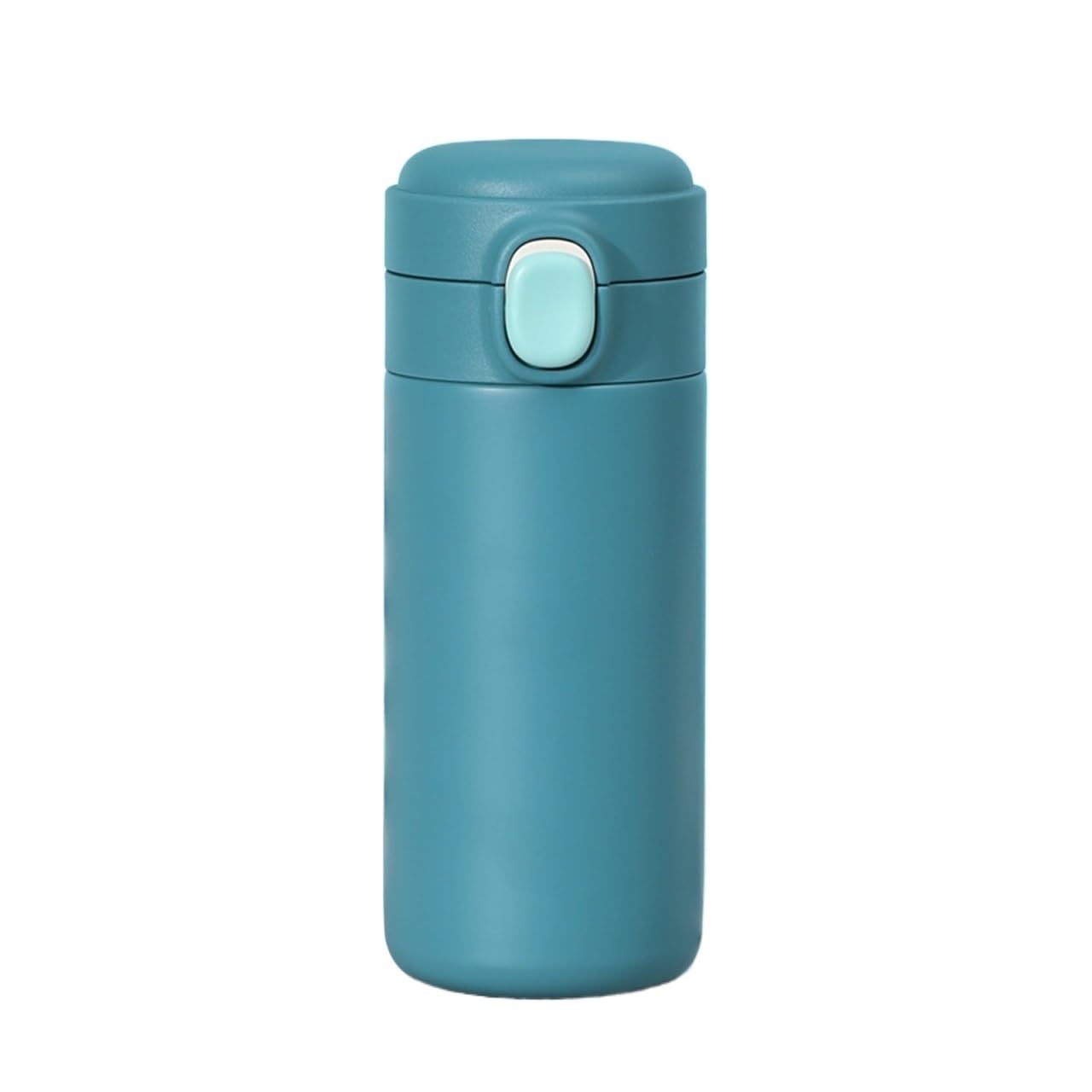 Premium 304 Stainless Steel Insulated Travel Mug - 400ml Vacuum Thermos Coffee Cup with Leakproof Lid, Sky Blue - Perfect for Office, Commuting, Camping & Outdoor Adventures