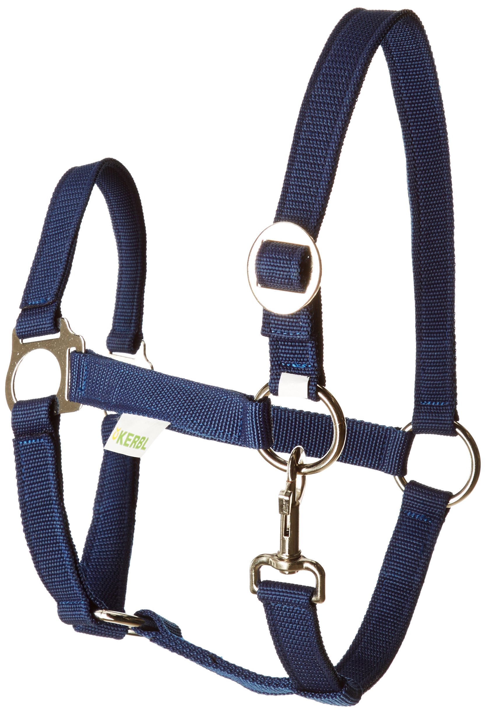 **Kerbl Classic Head Collar for Horses – Adjustable Nylon Halter for Training, Grooming & Show – Durable & Comfortable for Daily Use**    *(Use Case: Perfect for horse training sessions, grooming routines, and equestrian show events.)*
