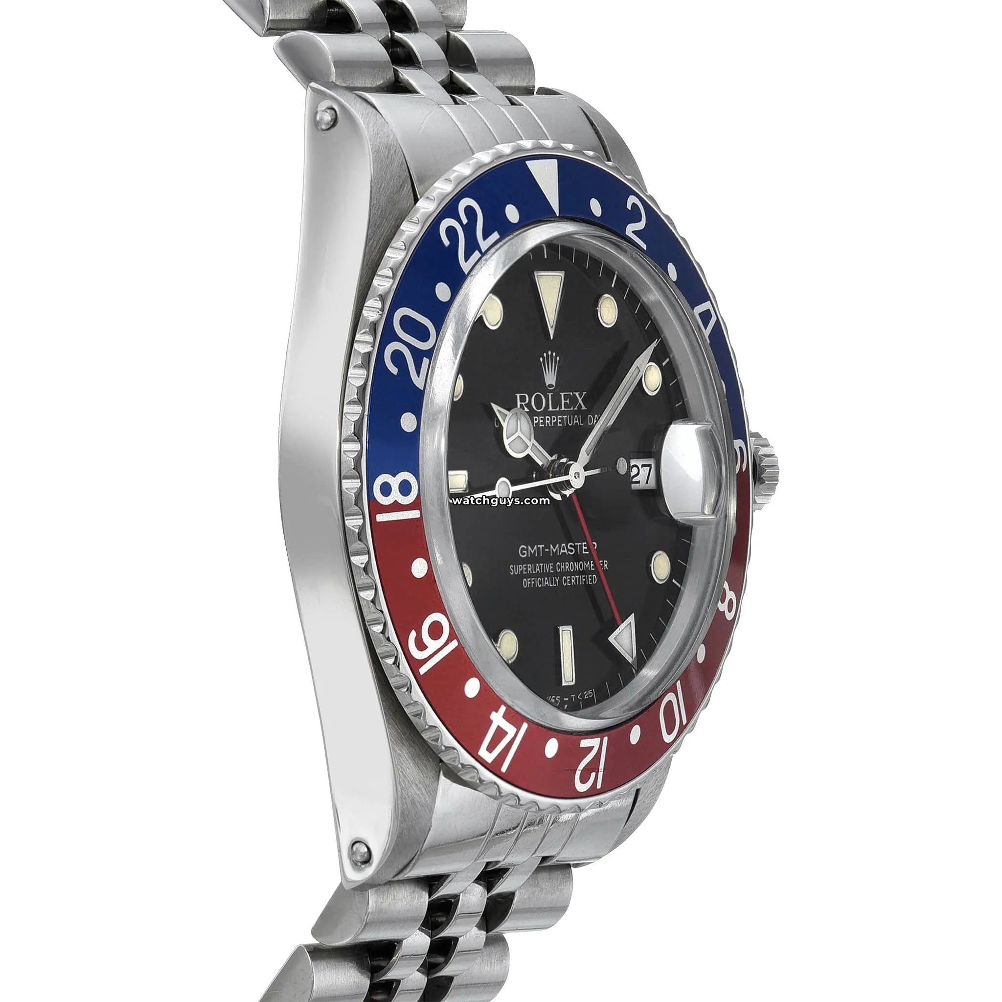 Authentic Rolex GMT-Master II 16750 