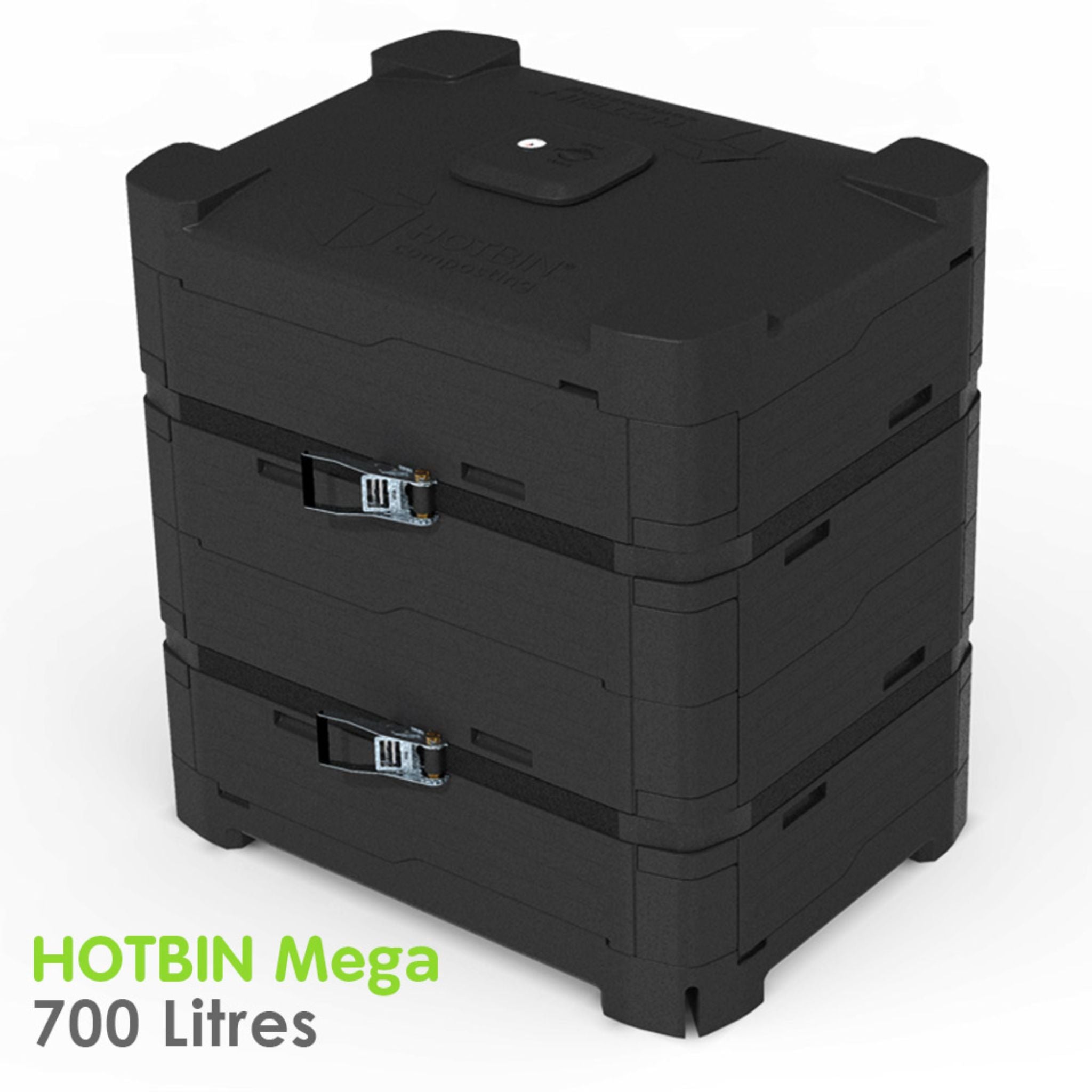 HOTBIN Mega 700 Hot Composter Bin - 185 Gallon Large Capacity for Fast Organic Waste Recycling | Perfect for Backyard Gardening, Sustainable Composting & Eco-Friendly Waste Management