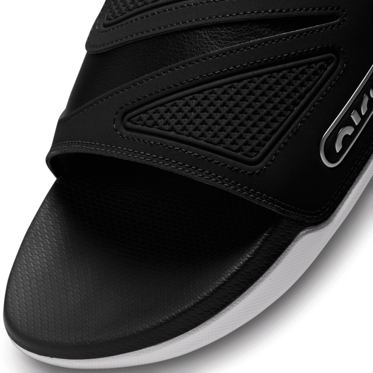 Nike Air Max Cirro Slide Men's/Women's Black & White Comfortable Sandals - Perfect for Beach, Pool, and Casual Wear