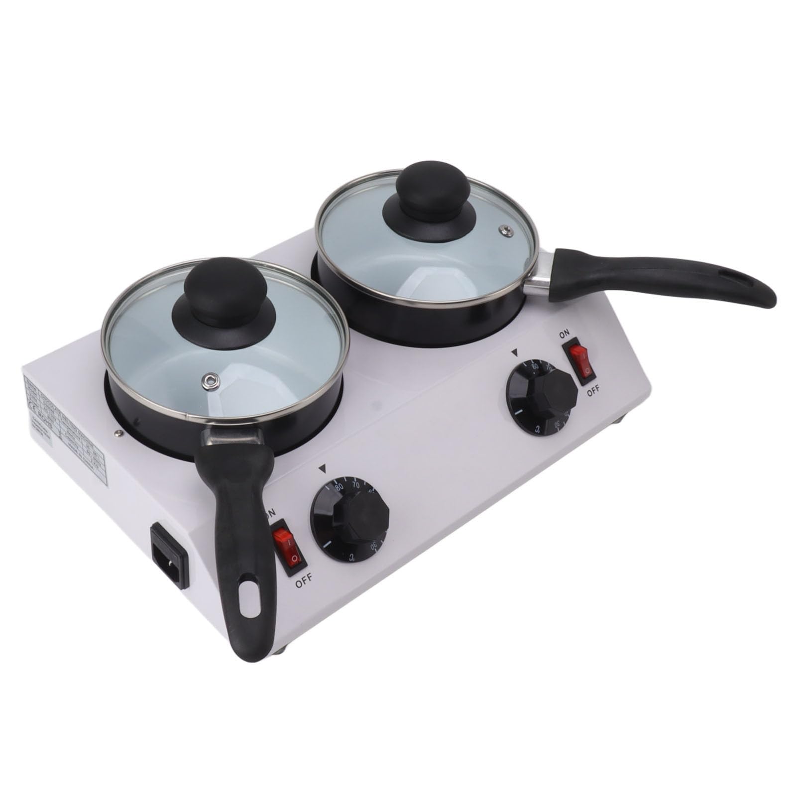 Commercial Electric Chocolate Melting Pot - 80W Double Boiler for Tempering Chocolate, Butter & Cheese - Perfect for Bakeries, Candy Shops & Home Dessert Making