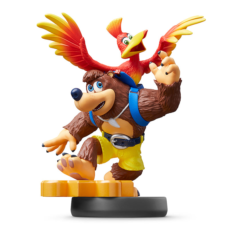 Official Banjo-Kazooie Amiibo Figure for Super Smash Bros Ultimate - Compatible with Nintendo Switch | Perfect for Game Collectors and Smash Bros Fans