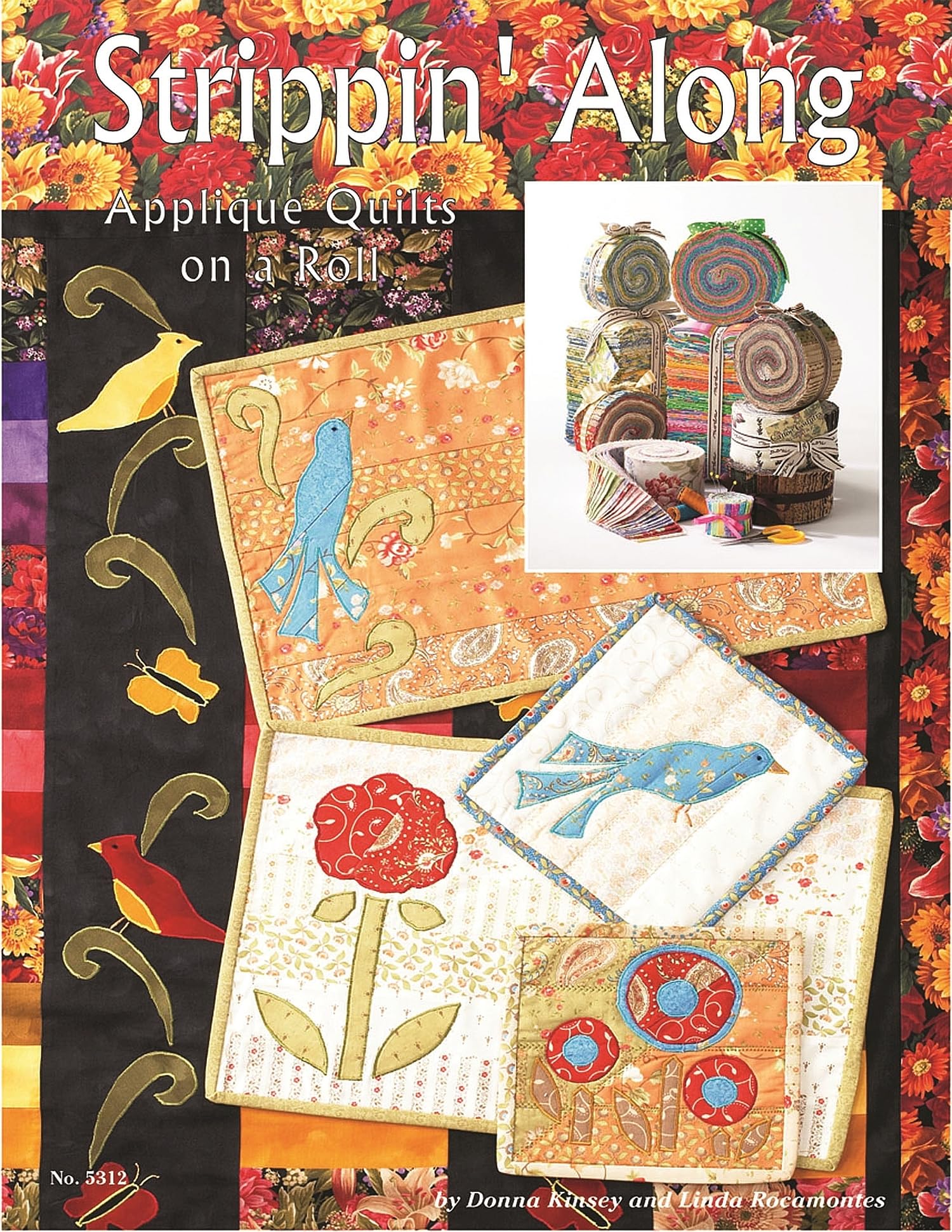 Strippin' Along: Pre-Cut Applique Quilt Strips for Fast Quilting - Perfect for DIY Quilt Projects & Home Decor